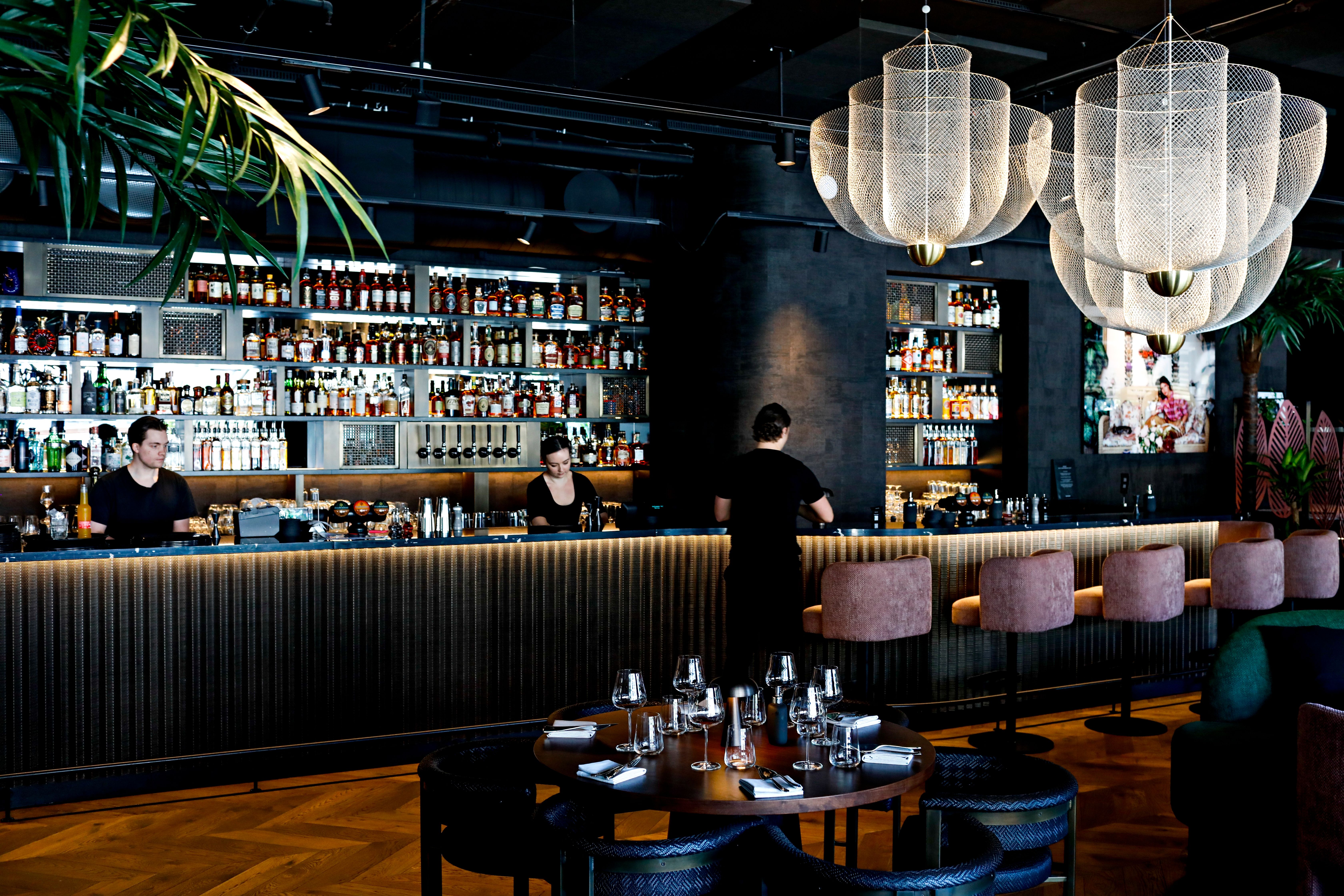 Lekkert og innbydende innendørs.