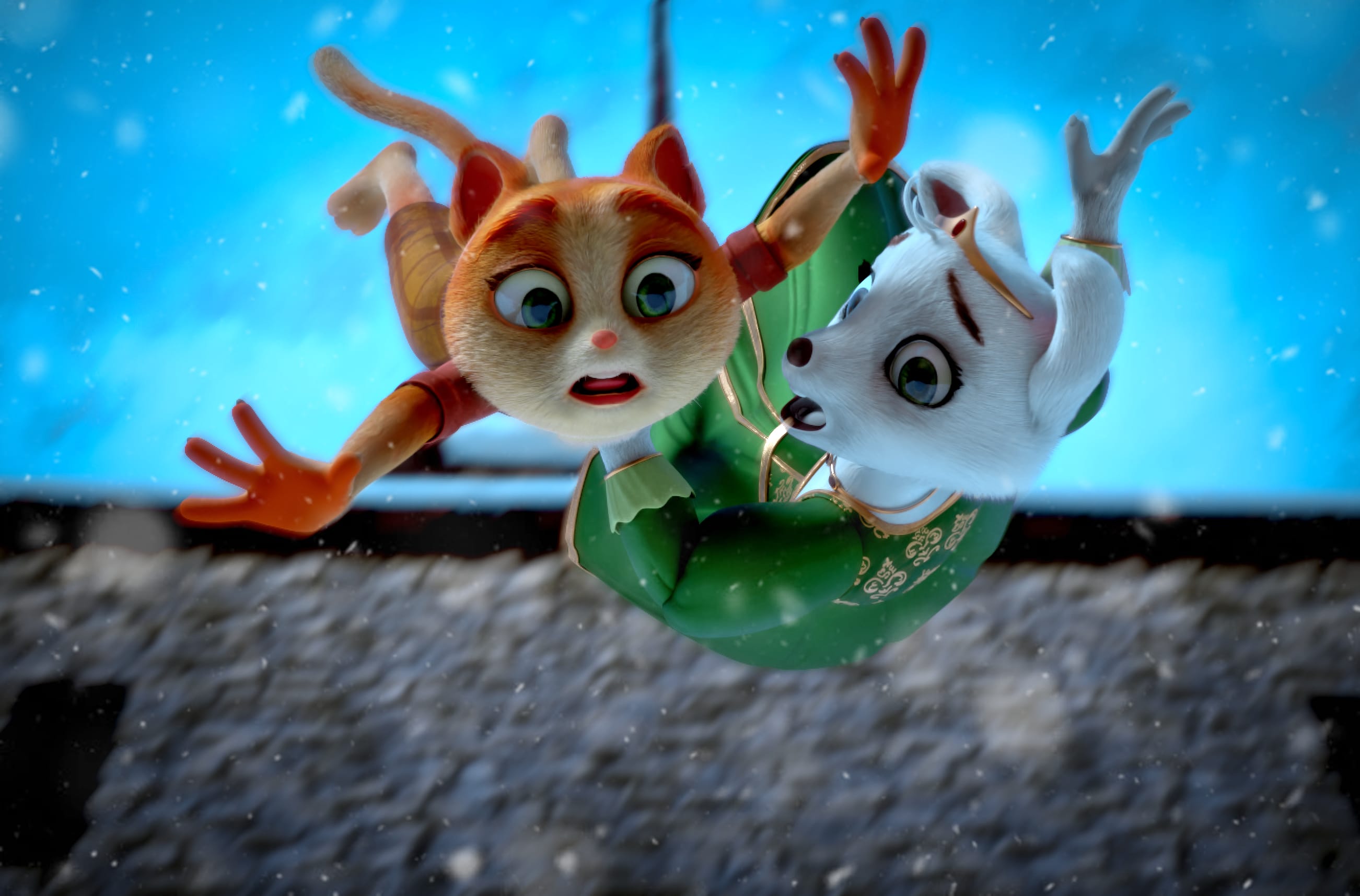 Askepote tar med den overbeskyttede Louise på eventyr.