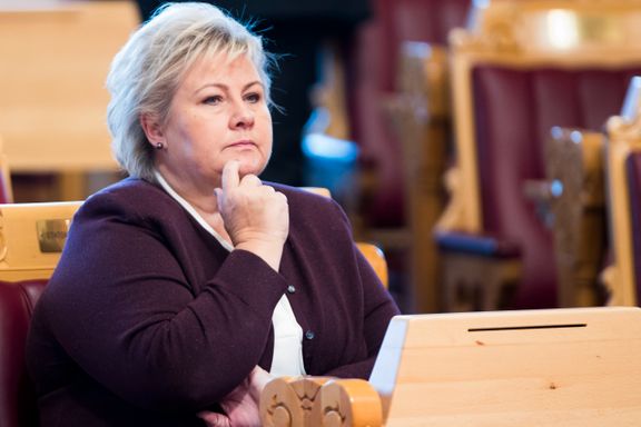 Erna Solbergs mål var Høyre-ordfører i halvparten av kommunene. Resultatet ble milelangt unna.  