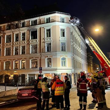 Brann i verneverdig bygning i Oslo sentrum – flere leiligheter ubeboelige