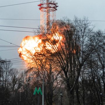 Angrep mot TV-tårnet i Kyiv – fem skal være drept