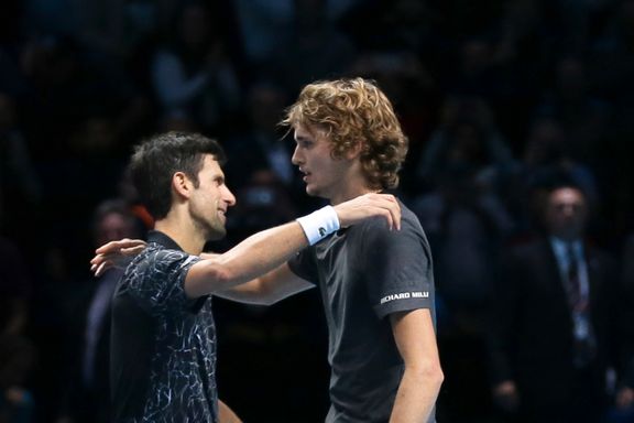 Djokovic tapte for stjerneskuddet Zverev i verdenstourfinalen