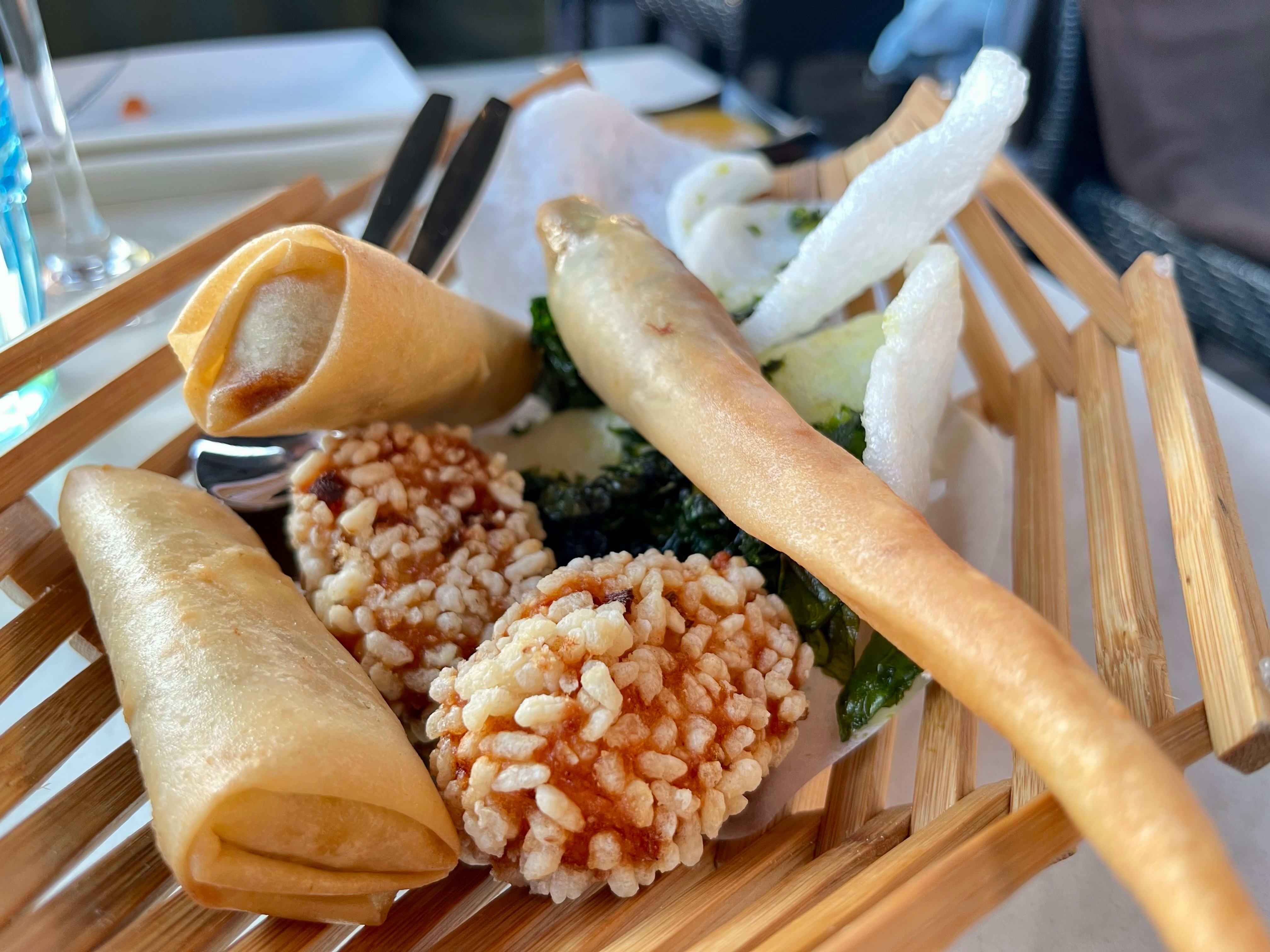 Varierende kvalitet på dim sum-utvalget. 