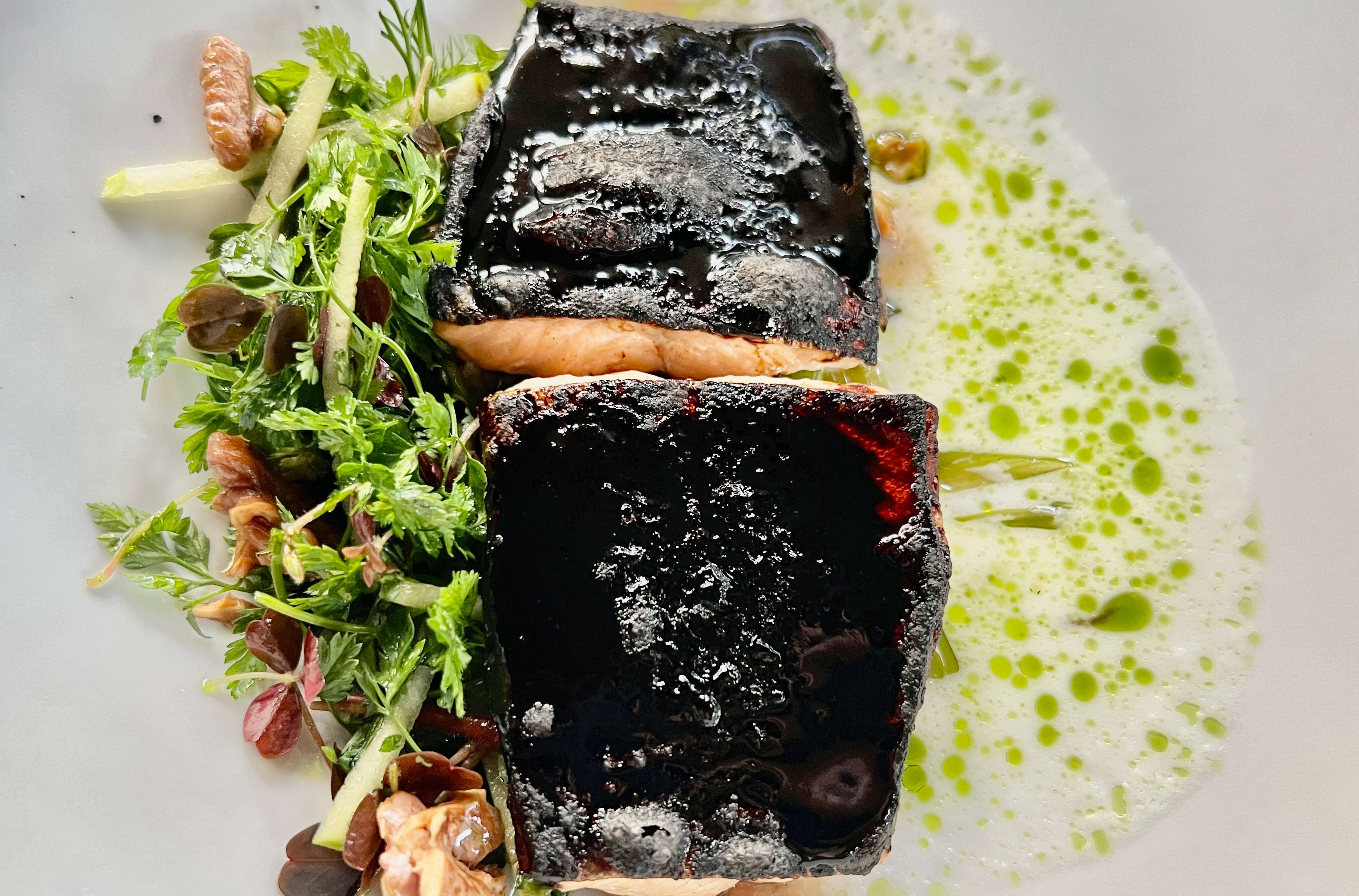 Meget vellykket fiskerett. 