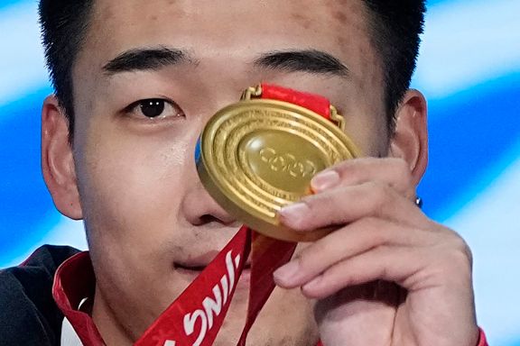 Denne gullmedaljen er historisk for Kina