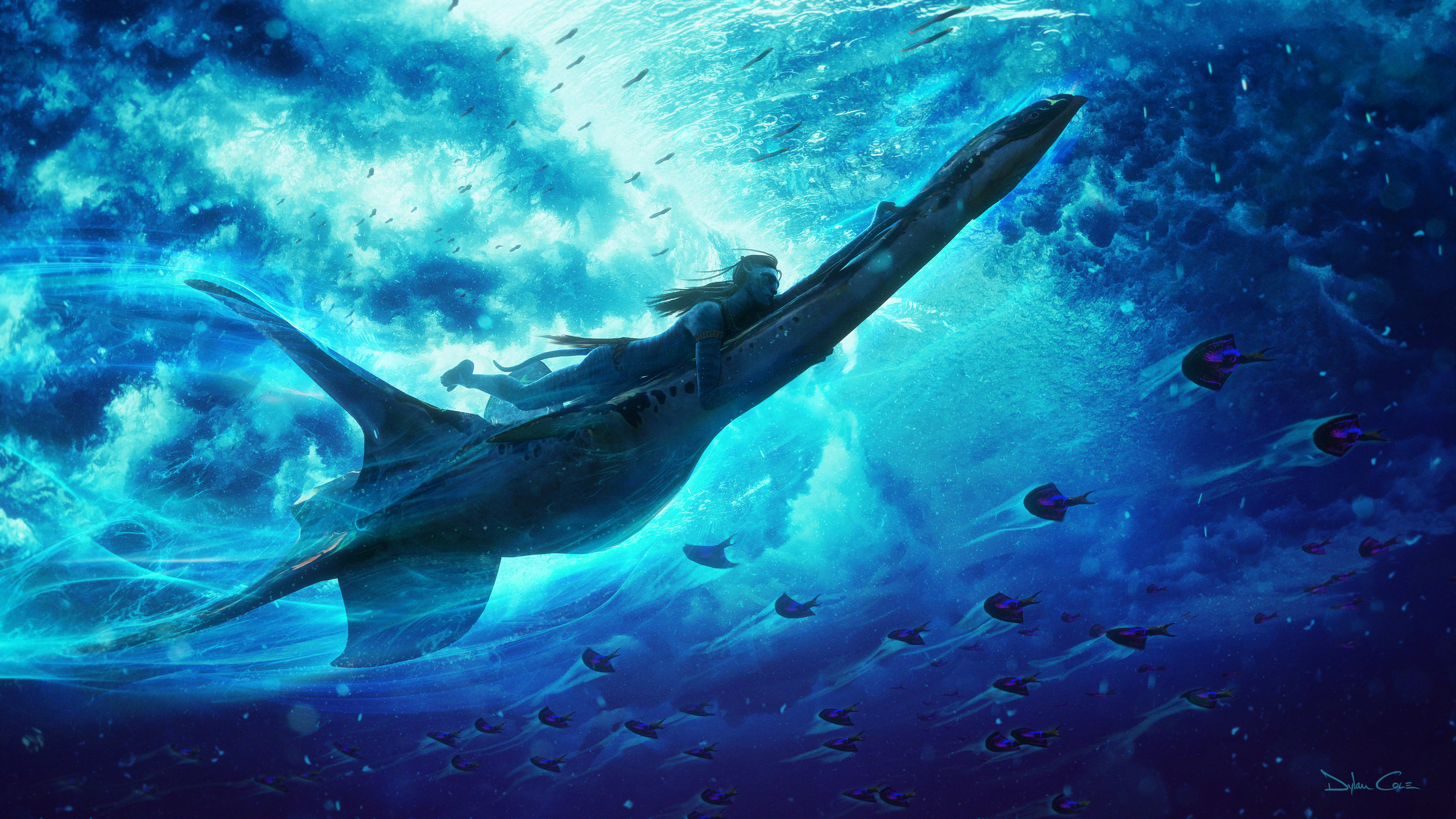 Planeten Pandora blir levende.