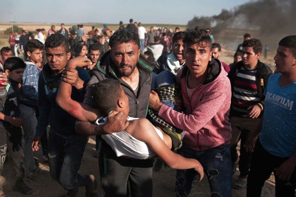 Flere skutt og såret i nye Gaza-protester lørdag  