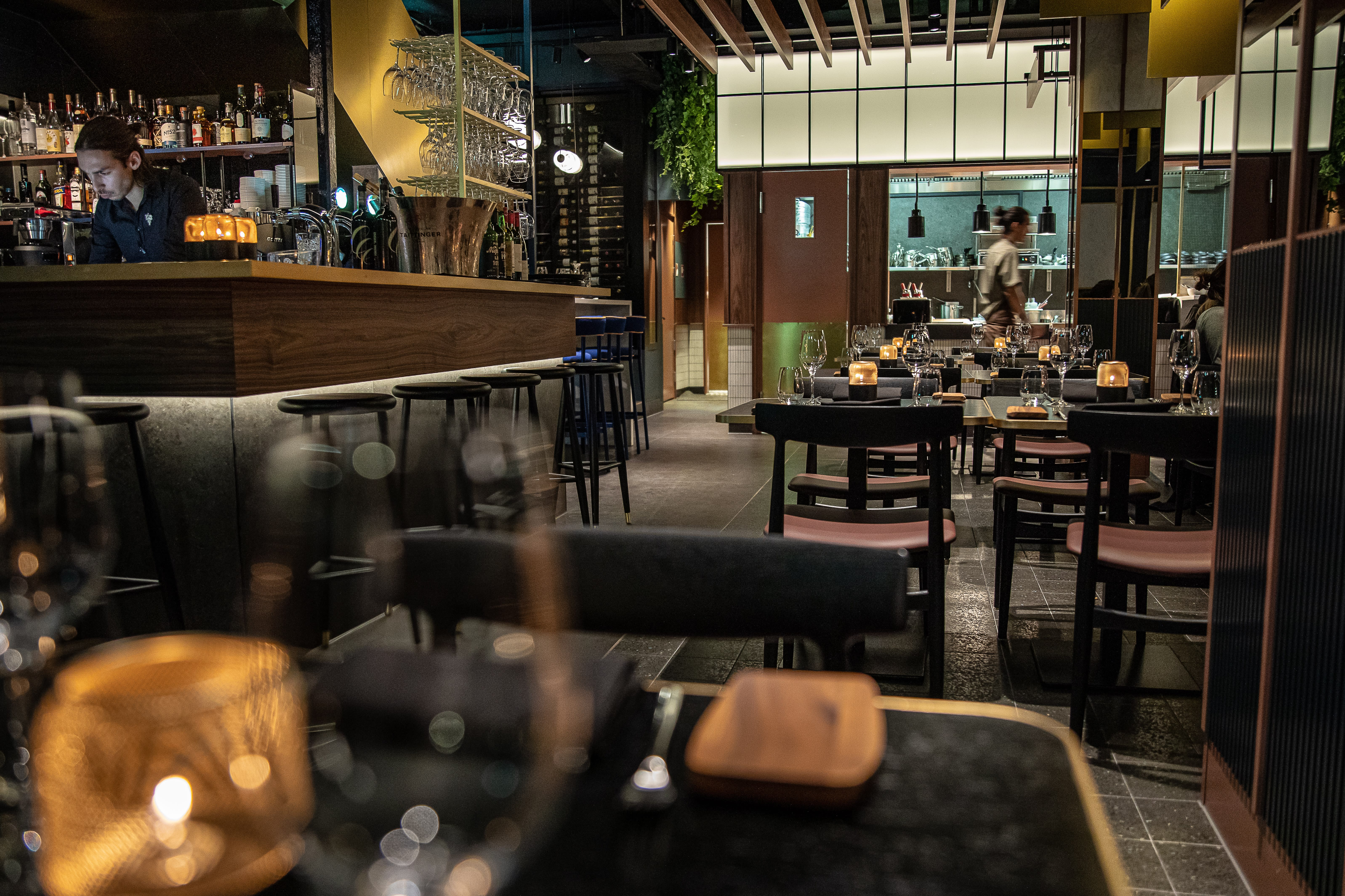 Intim restaurant med god mat. 