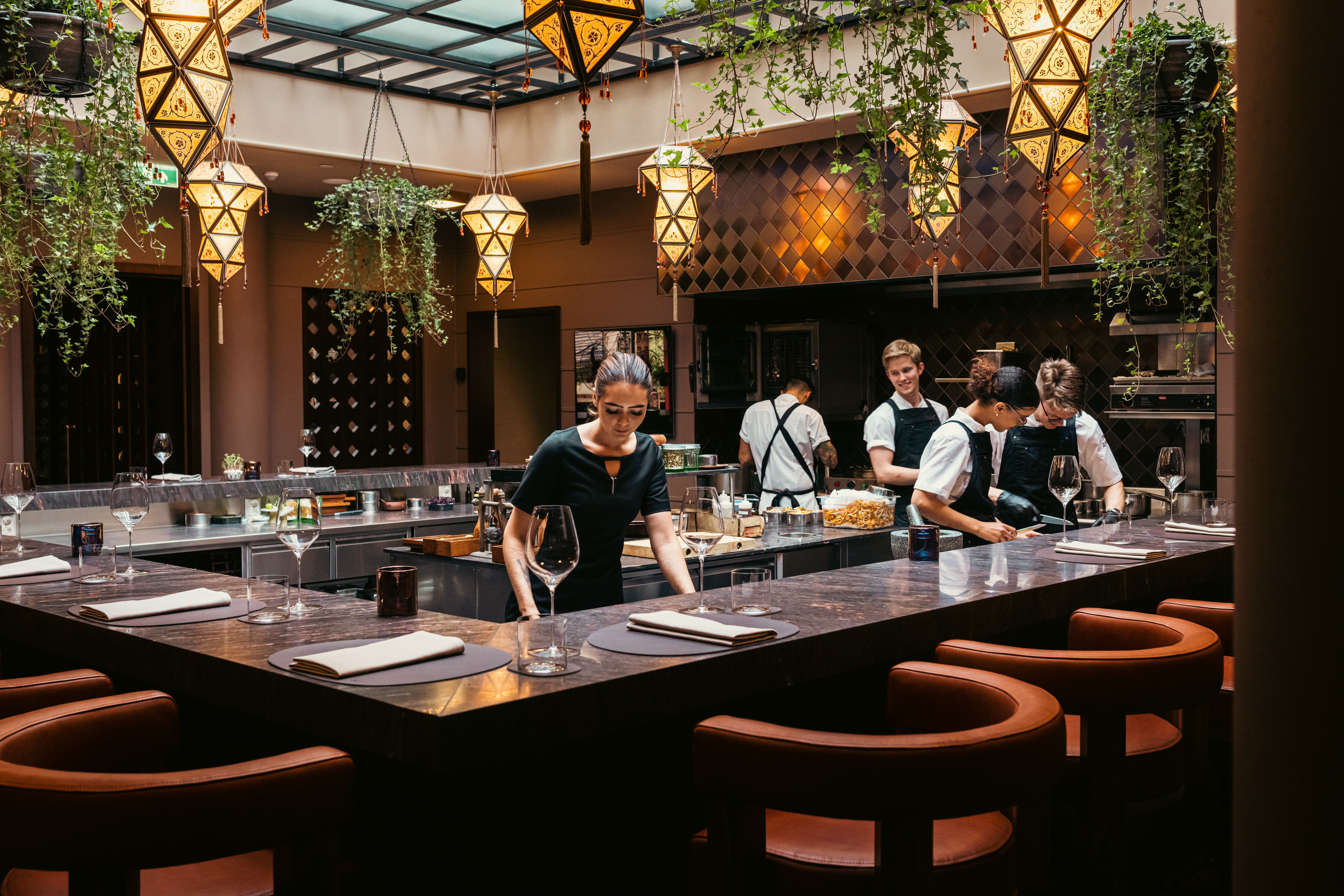 De beste hotellrestaurantene