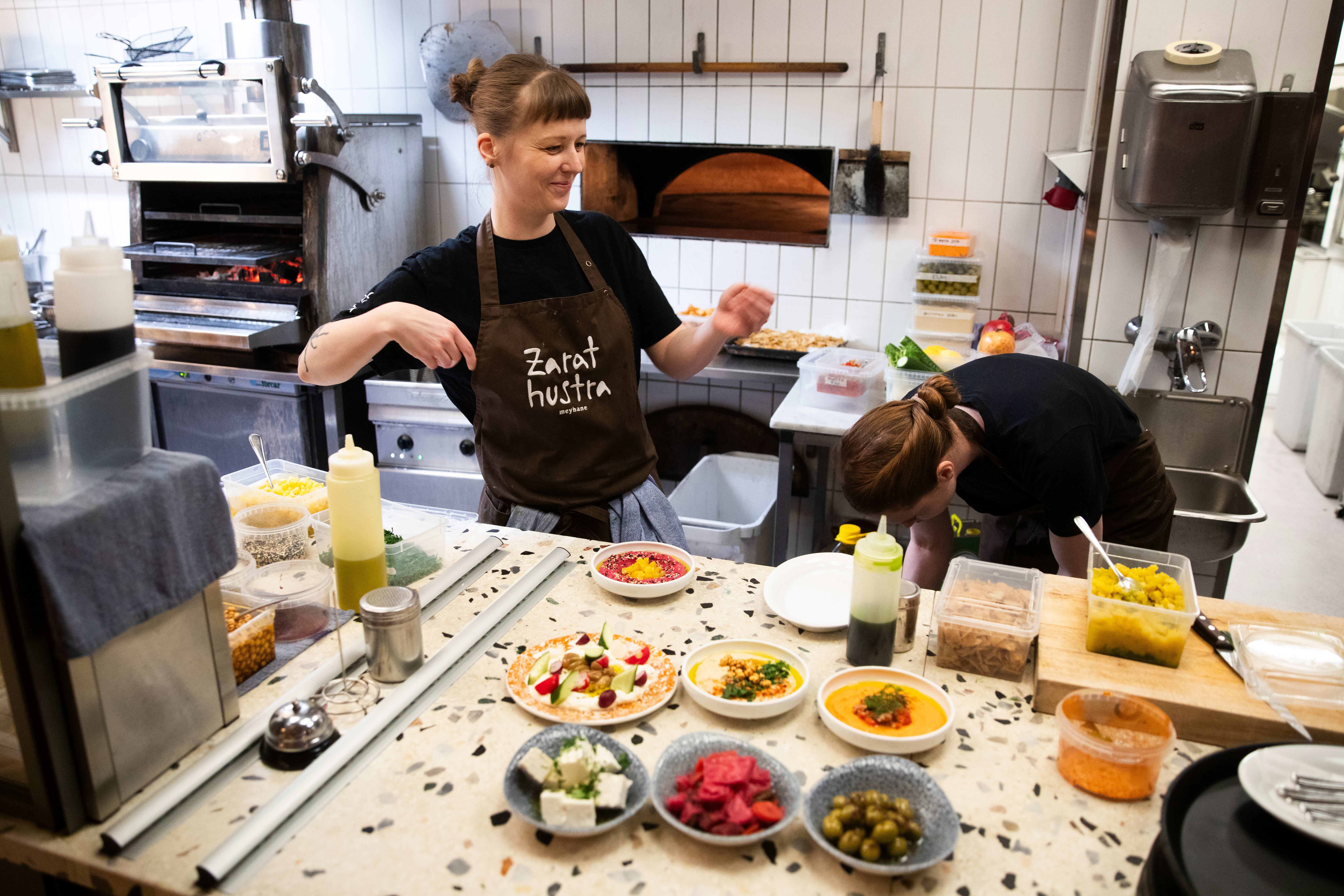 Bra innsats fra kjøkkenet.