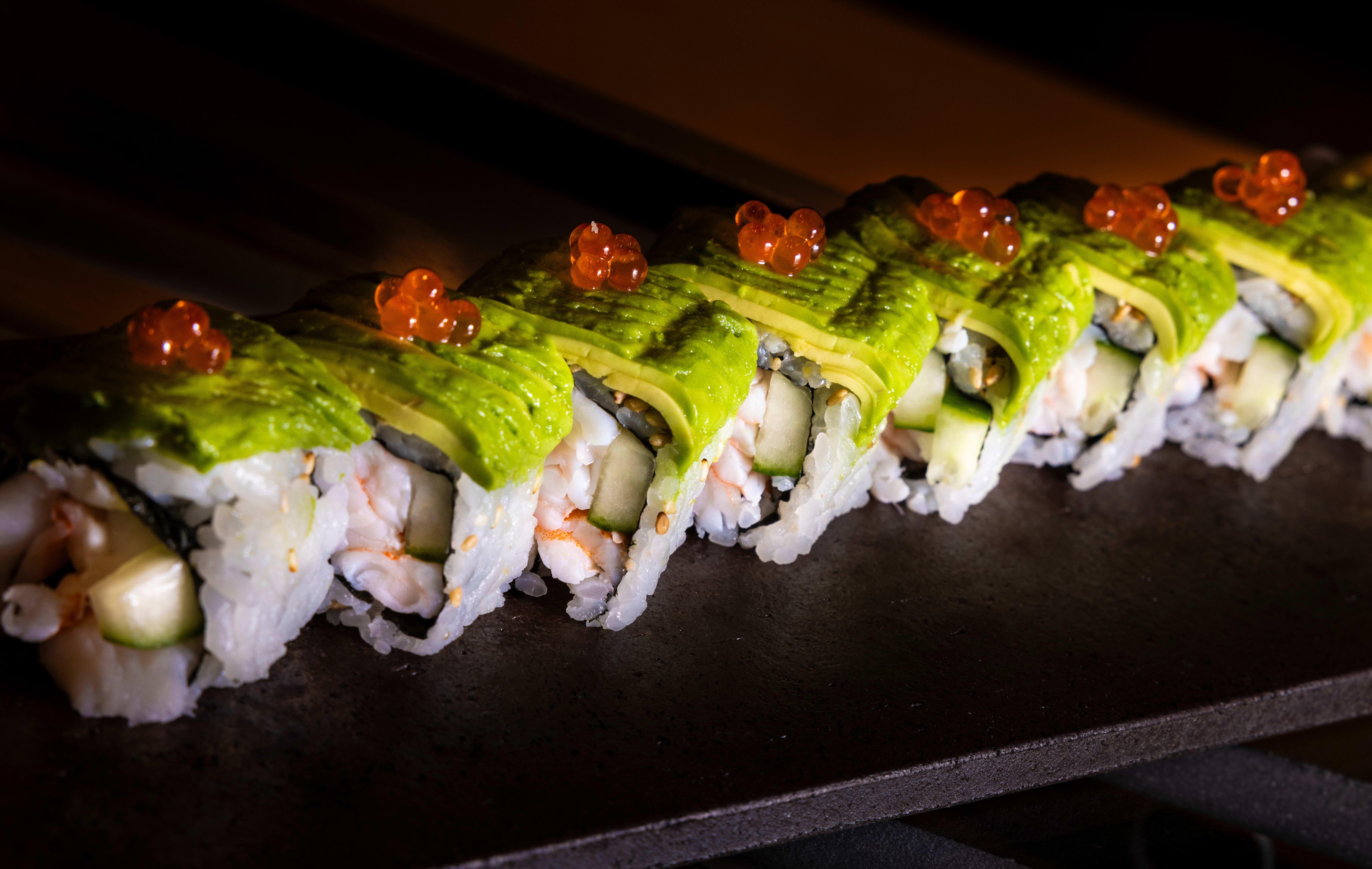 Alex sushi er fortsatt rå