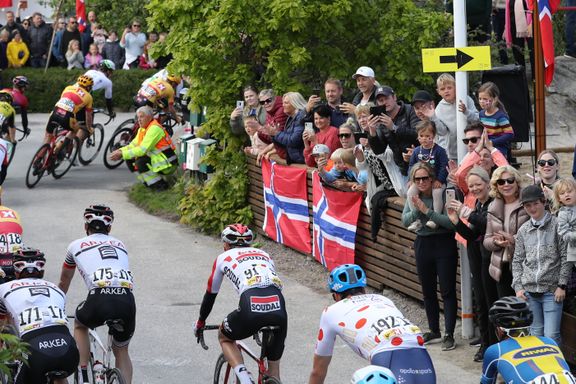Så mange tilskuere fulgte sykkelfesten i Kristiansand