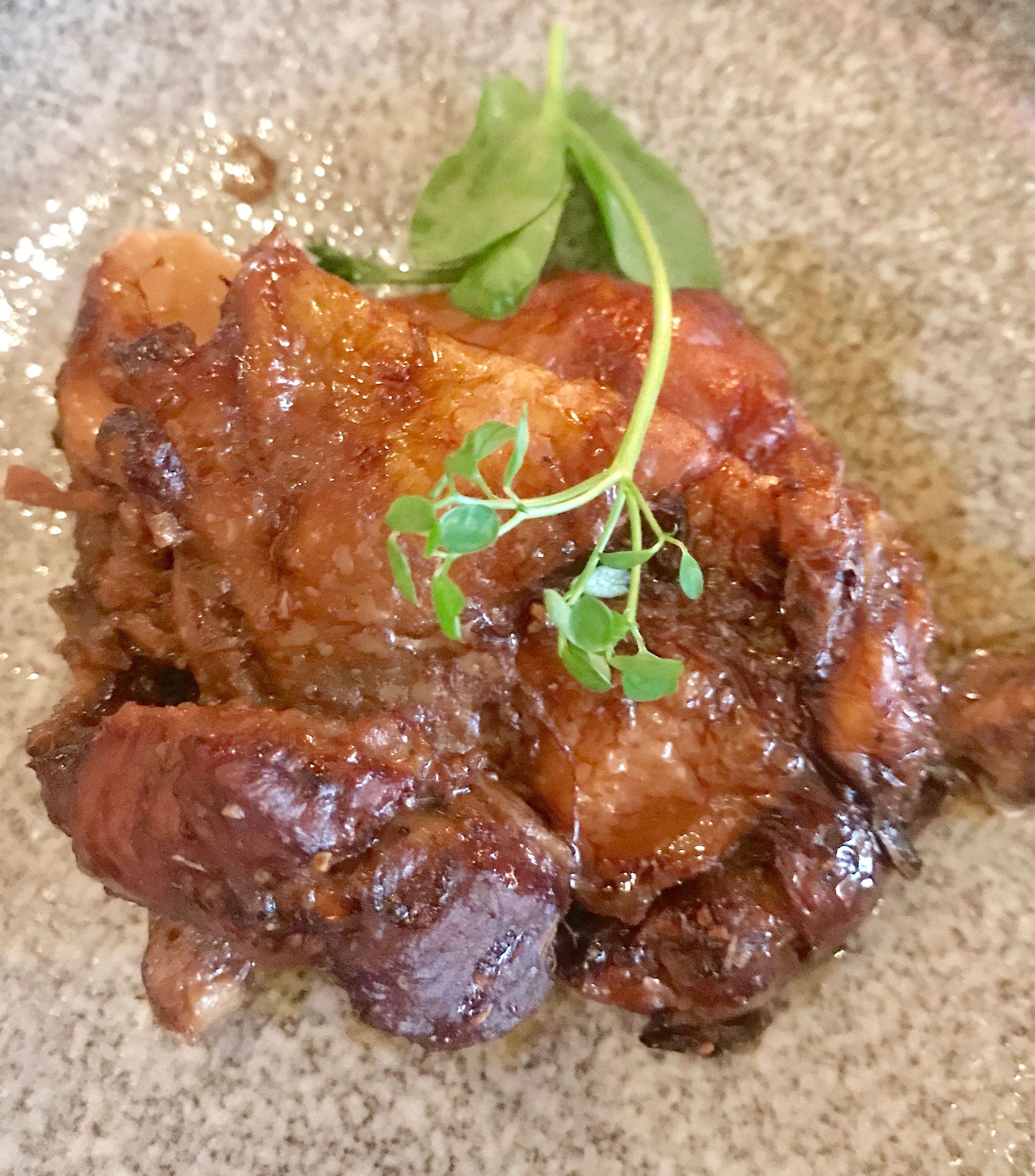 For mye fett på ribben. 