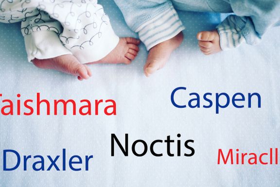 Amerikanske foreldre «fant opp» 1100 nye babynavn i fjor. Se listen. 