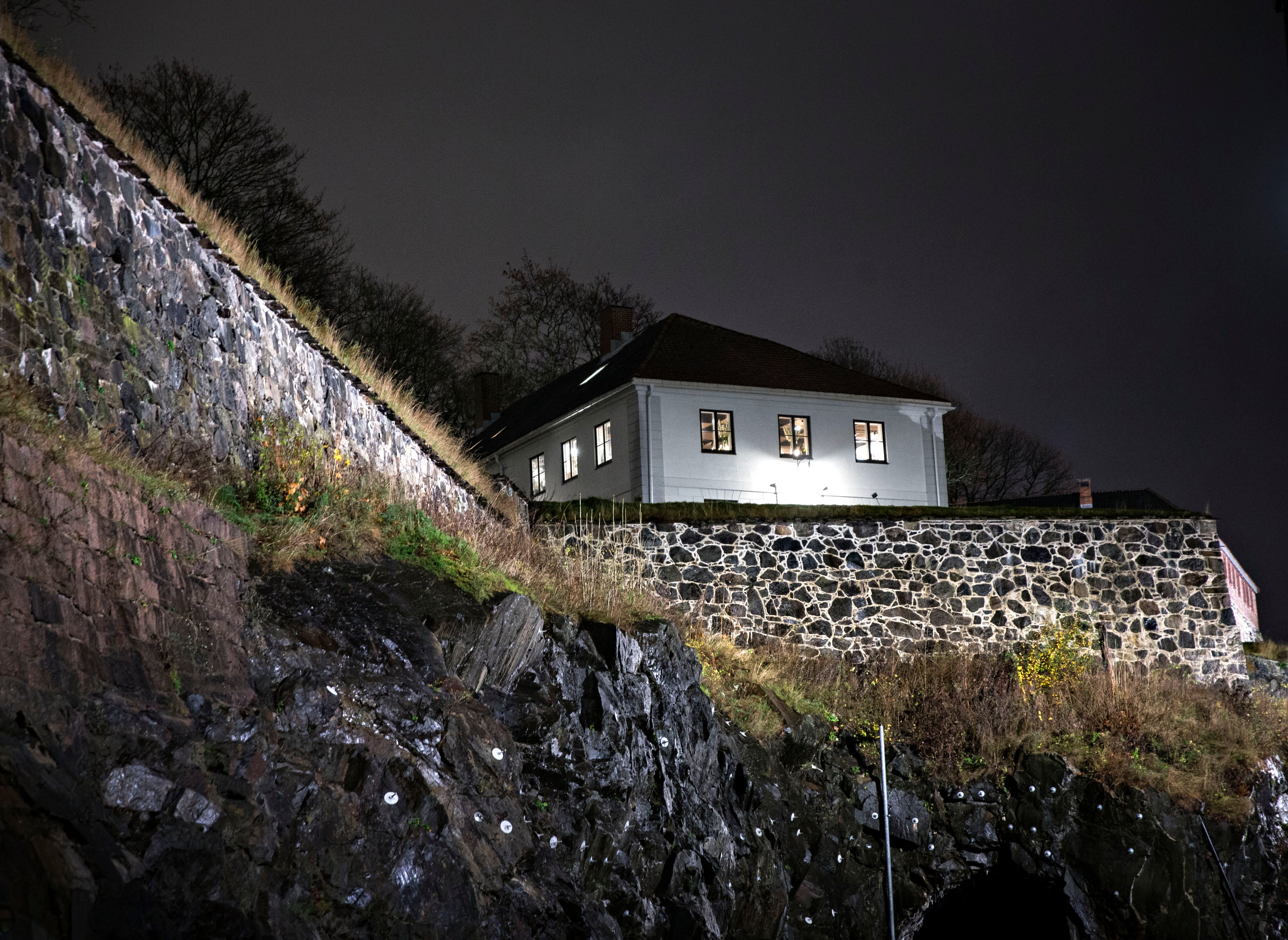 Spisestedet ligger i et gammelt fengsel. 