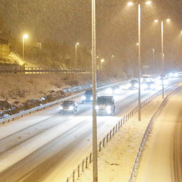 Snø i Sør-Norge: 20 meldinger om trafikkuhell, ingen alvorlig skadet