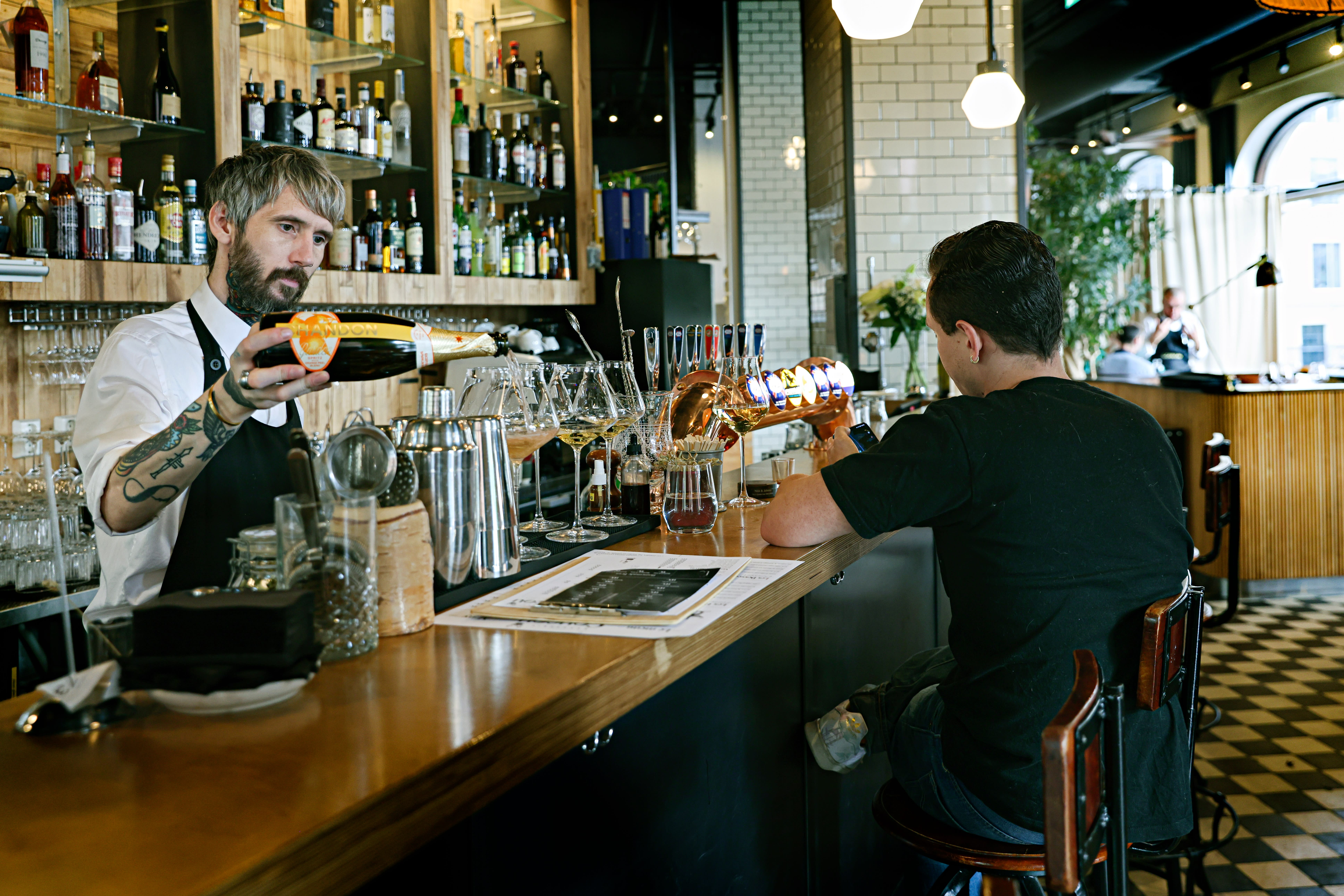 Du får mye god vin hos Coucou. 