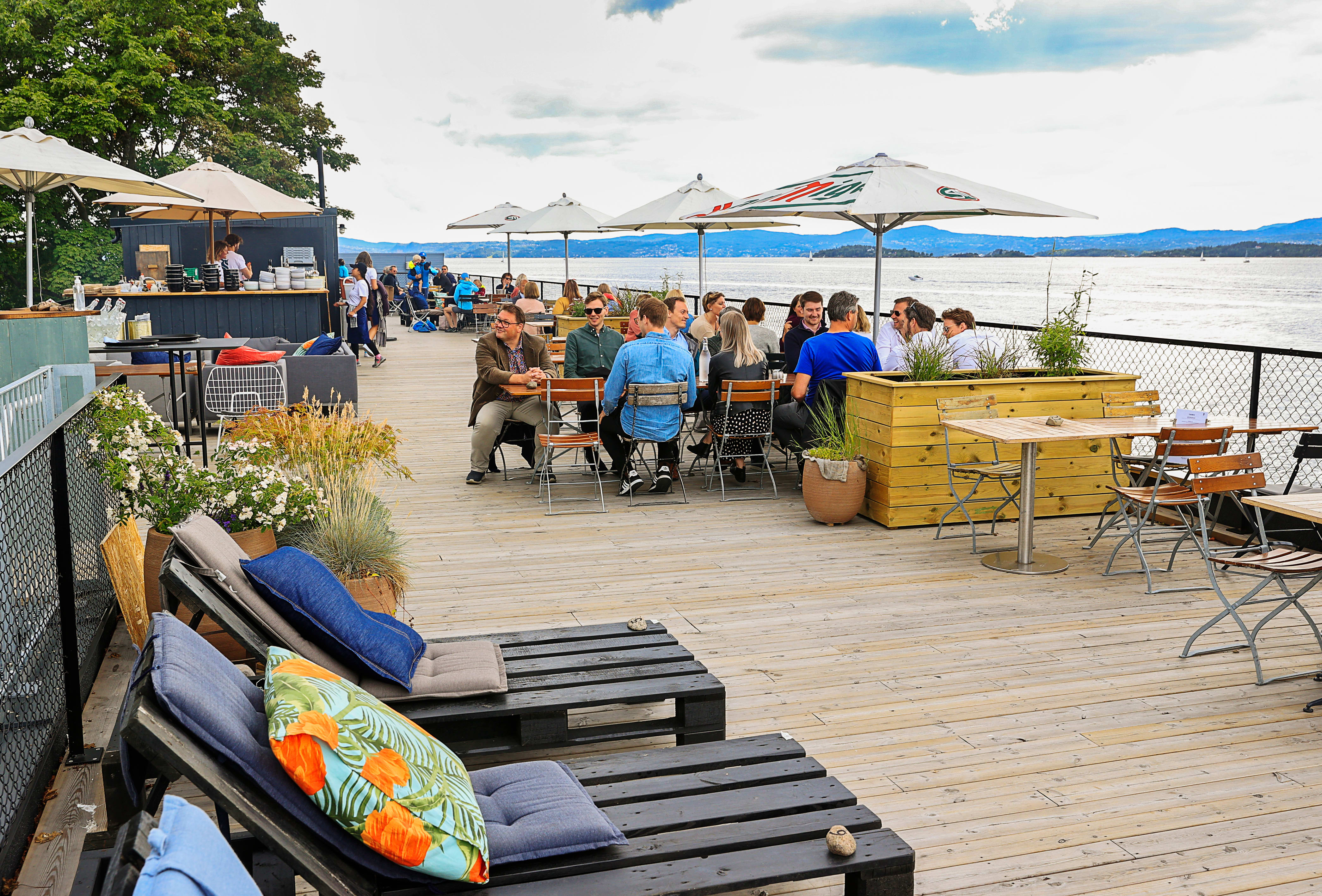 Disse stedene har god mat og uteservering