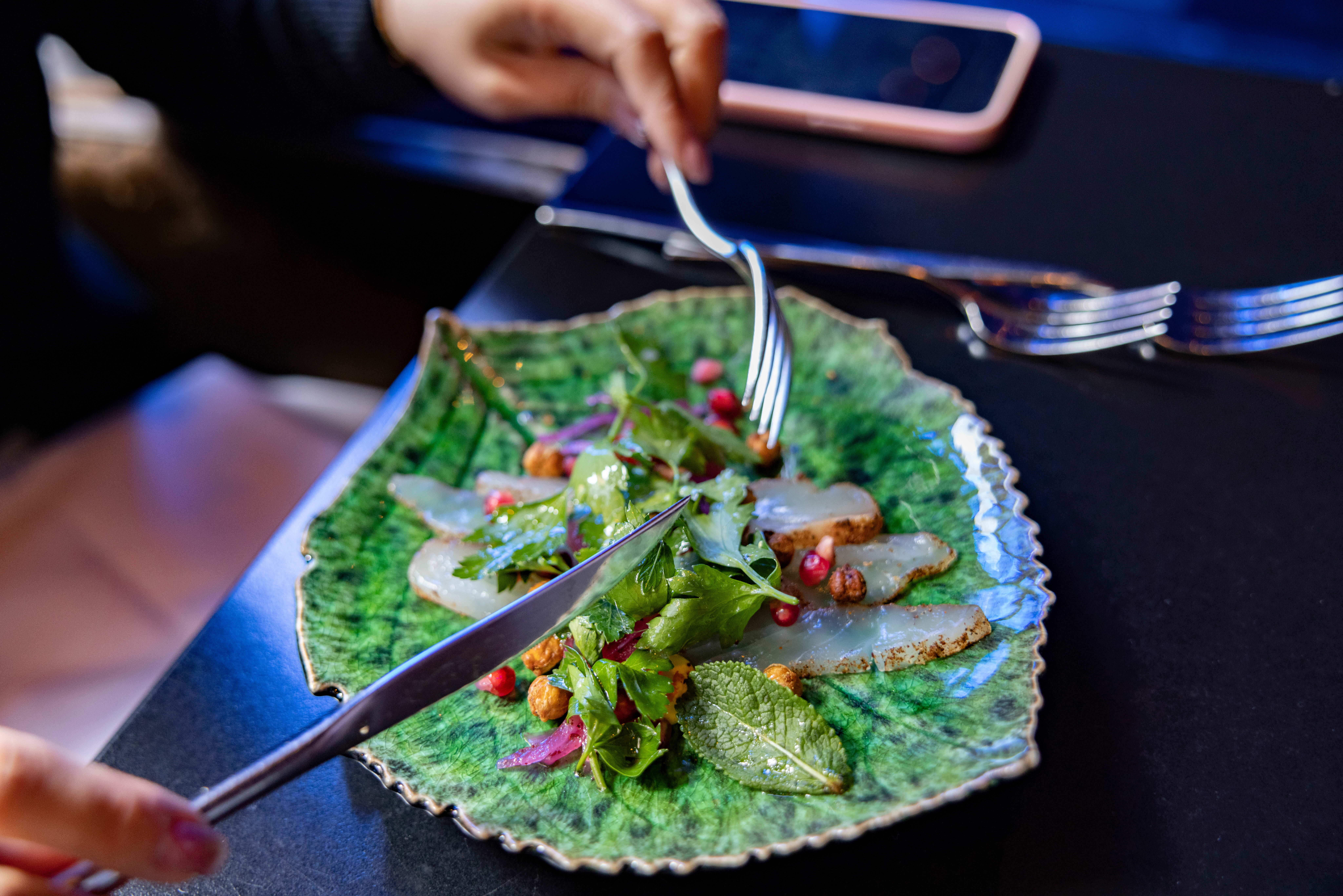 Fargerik og frisk start på måltidet. 