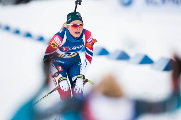 Norge langt bak i skiskytterstafetten