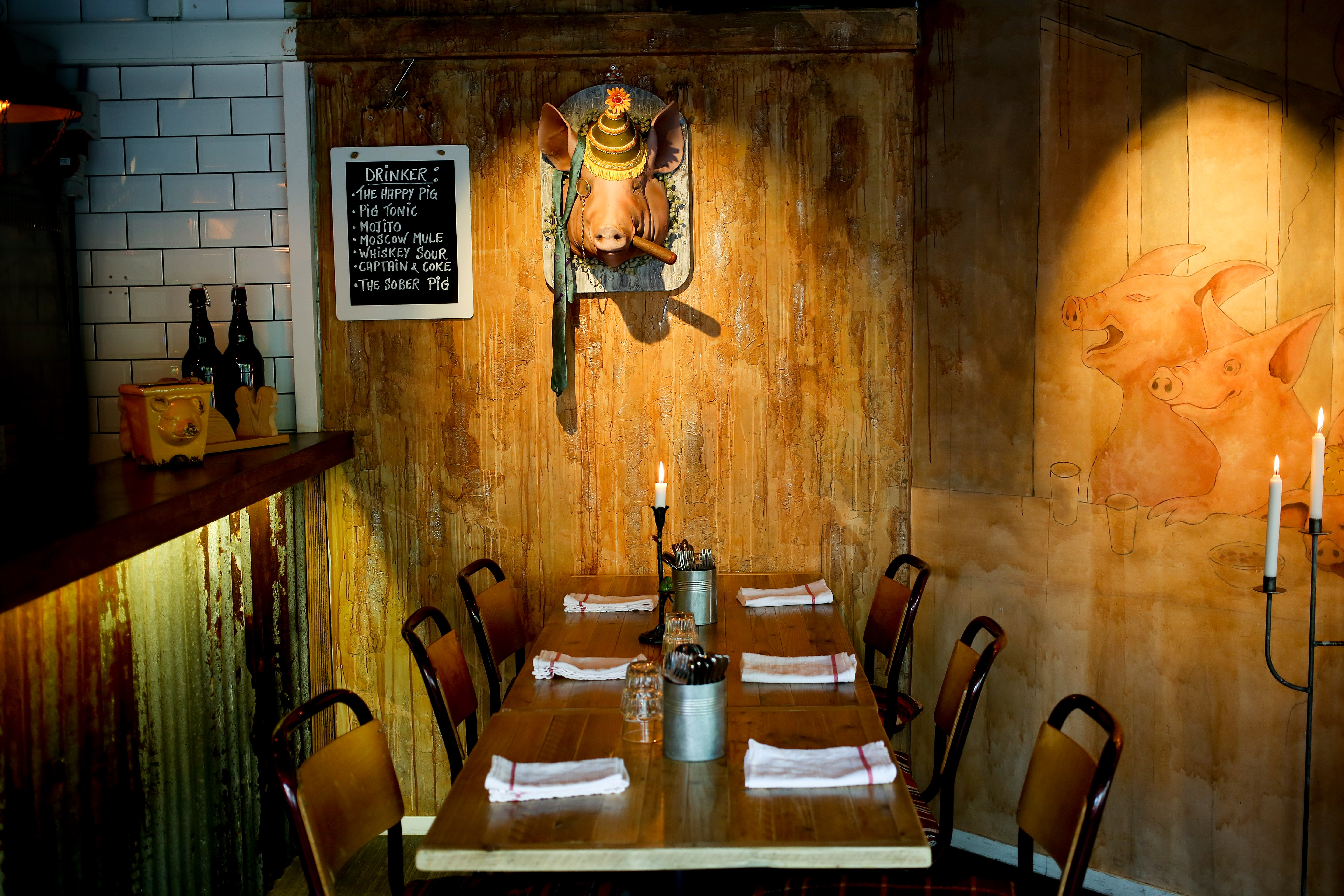 Den Glade Gris har bedret seg siden forrige besøk. 