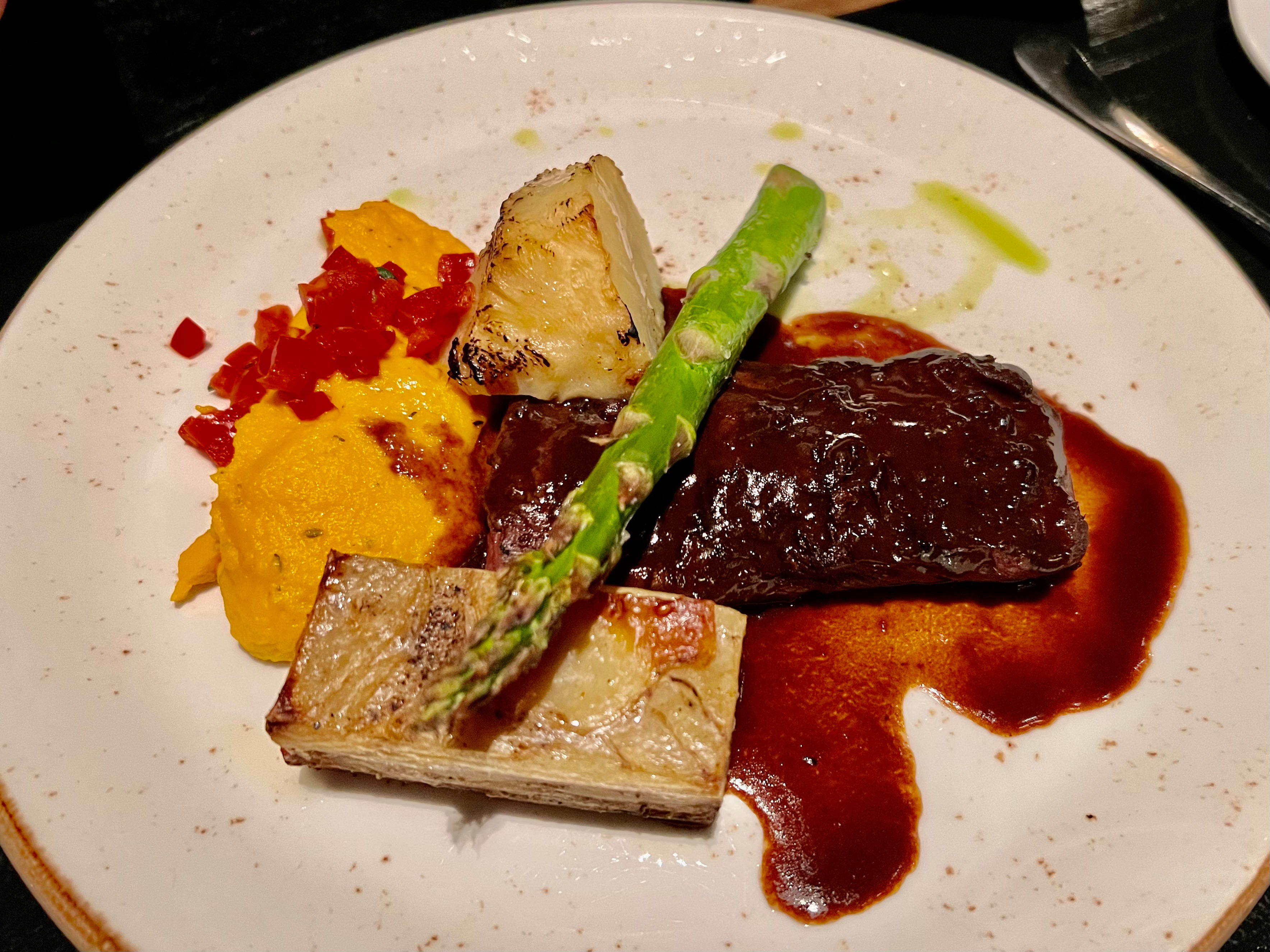 God hjort, men uspiselig potetkake. 