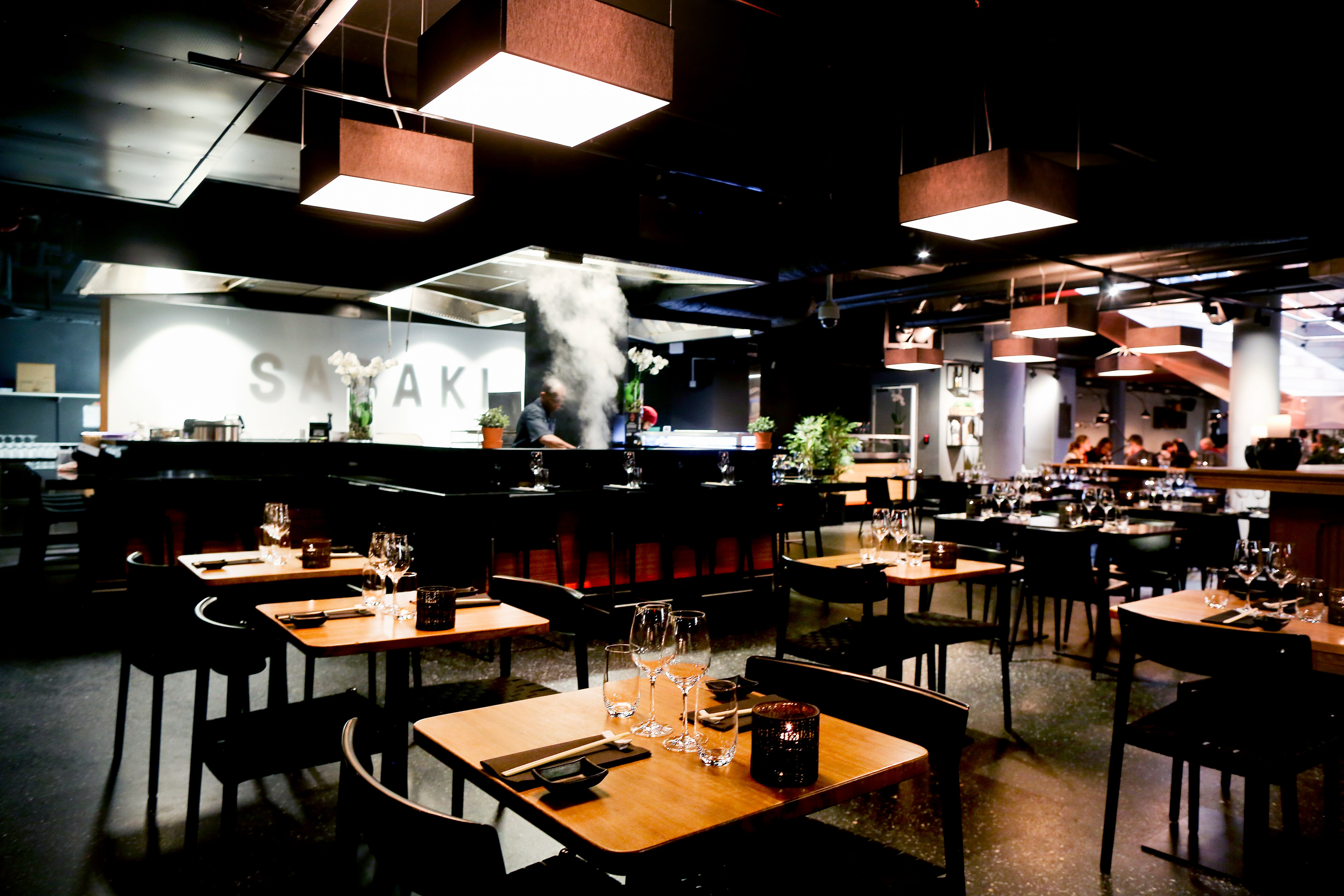 Det er god plass i kjelleren på Paleet – et smart tips er å gå her før kino eller teater i førjulsrushet. 