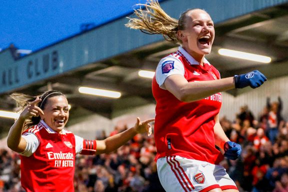 Frida Maanum matchvinner for Arsenal: Drømmescoring