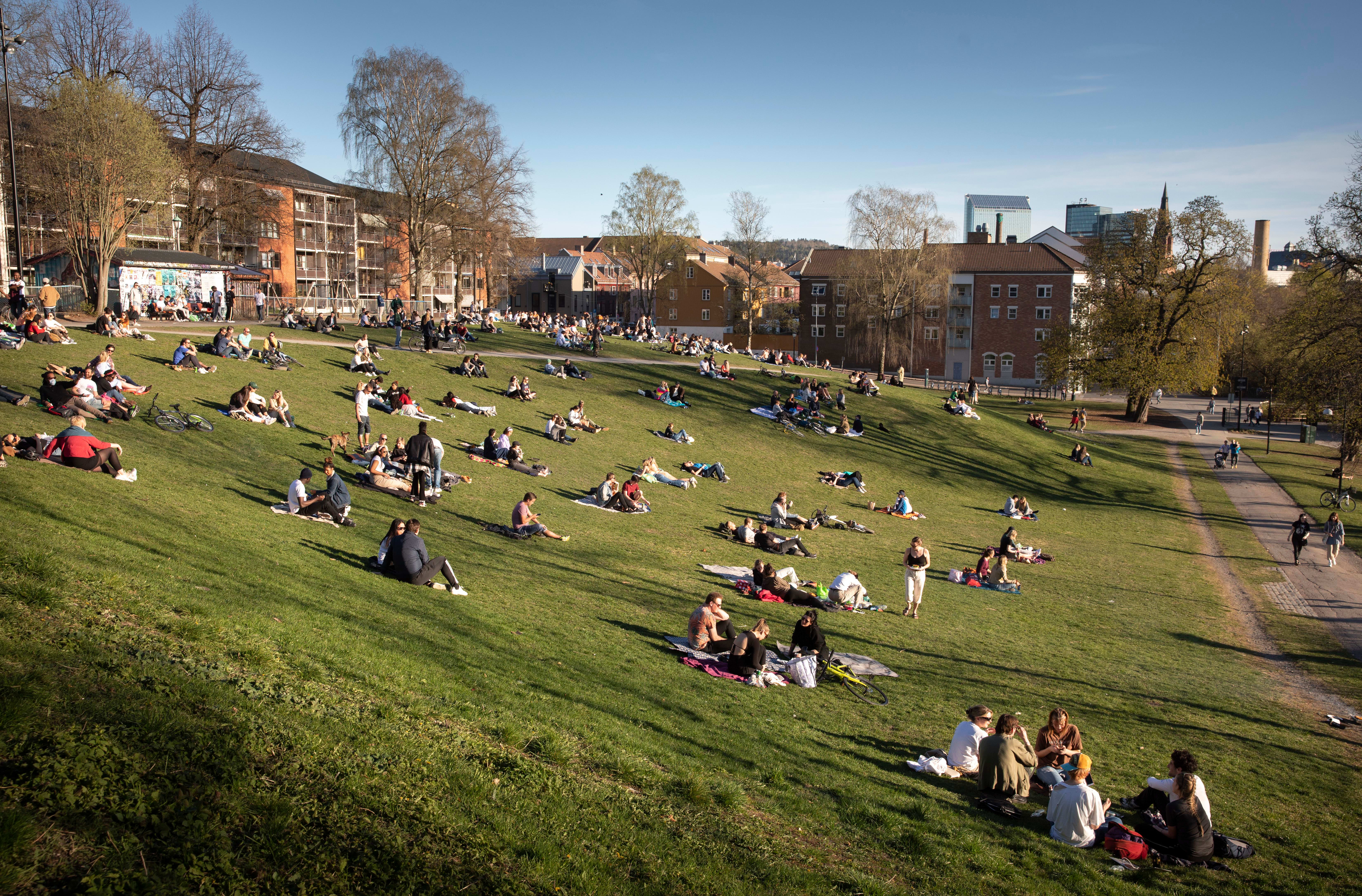 Vil du nyte solen i parken og spise digg take away? 