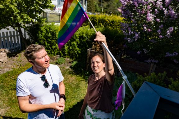 Kom hjem til brent Pride-flagg: – Jeg blir veldig provosert