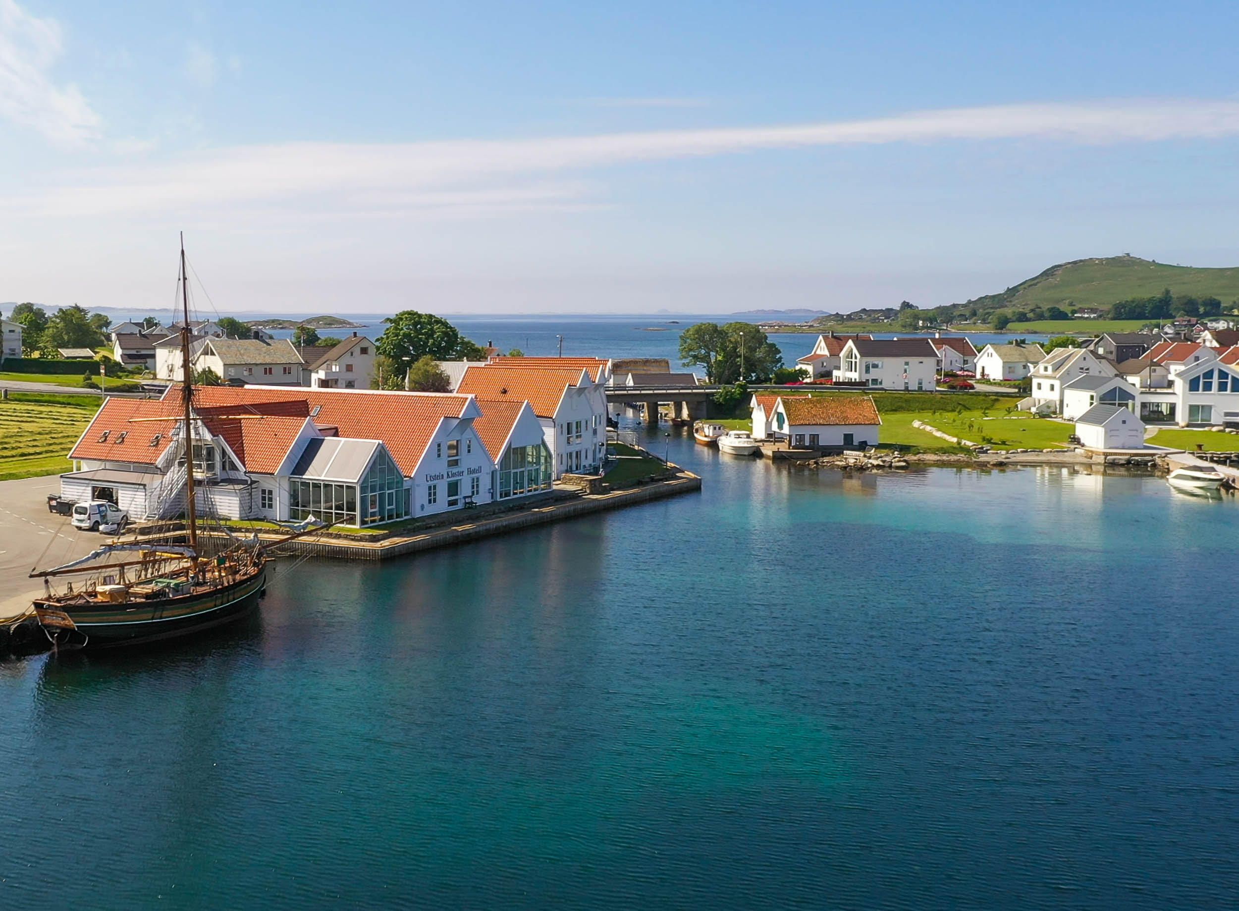 Sommer på Utstein Kloster Hotell