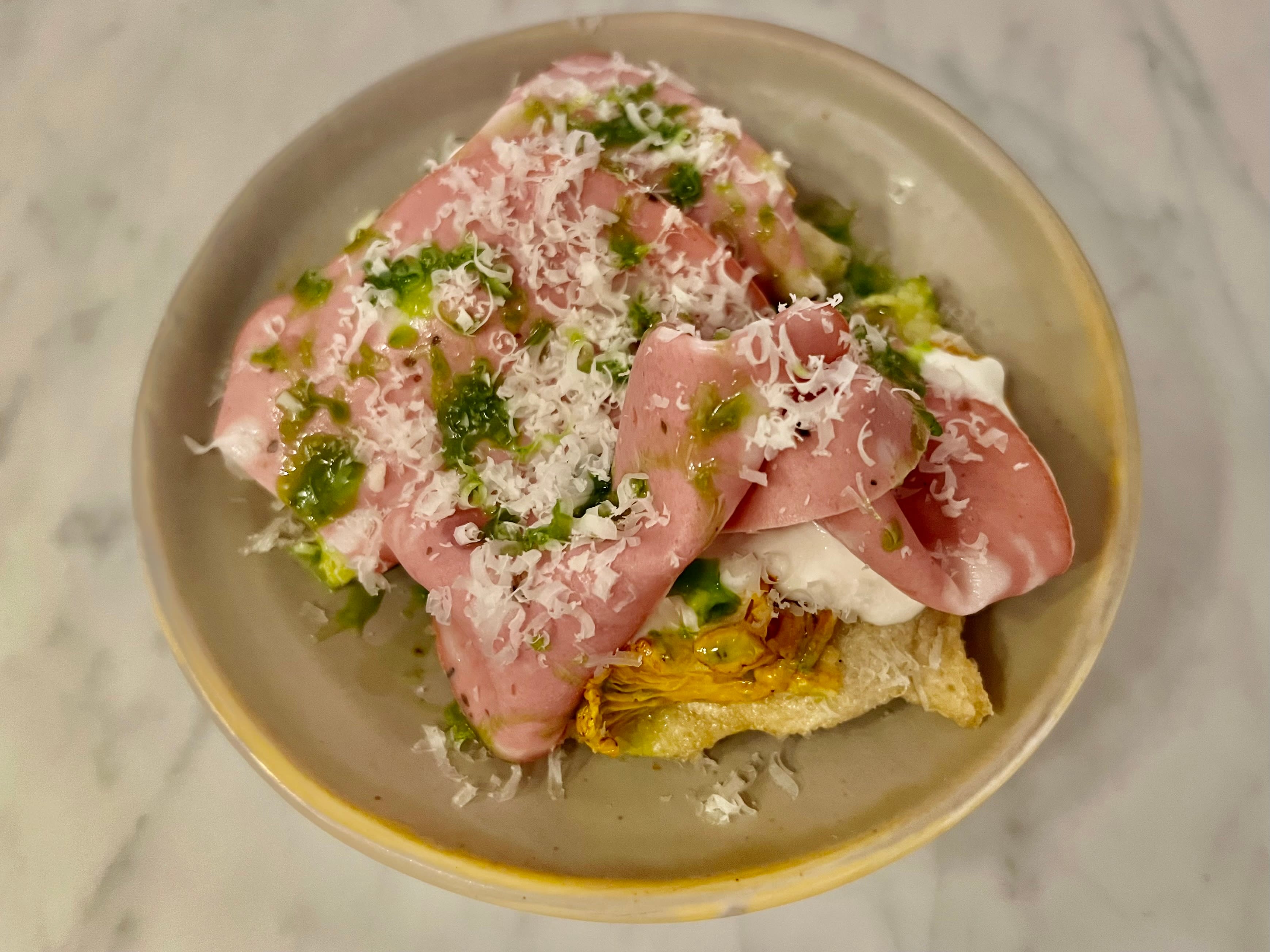 Italienske smaker kombinert med norsk sopp. 