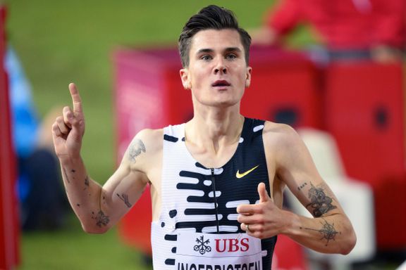 Jakob Ingebrigtsen med ny kjempetid på 1500 meter