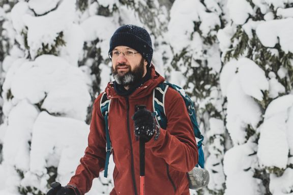Stadig færre nordmenn går på ski: Martin Kvist (47) velger en annen løsning for å komme seg ut i marka