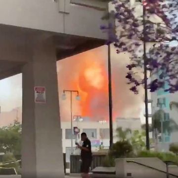 Minst 11 brannfolk skadet etter eksplosjon i Los Angeles