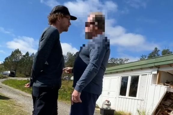 Tiktok-stjernen leide en campinghytte i Lofoten. Da det oppsto uenighet med eieren, la han ut en video av konflikten.