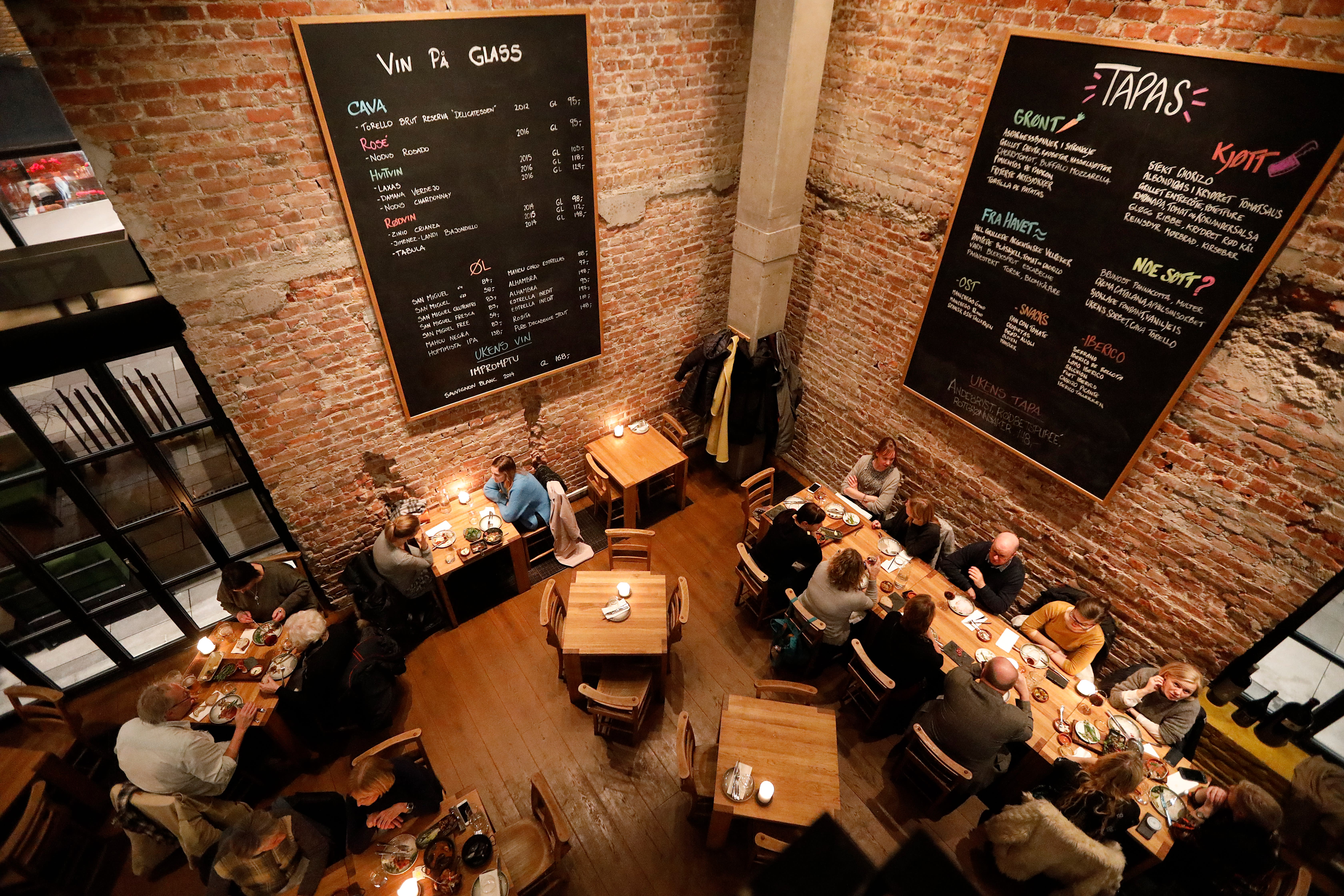 Disse restaurantene i Oslo er åpne på mandager