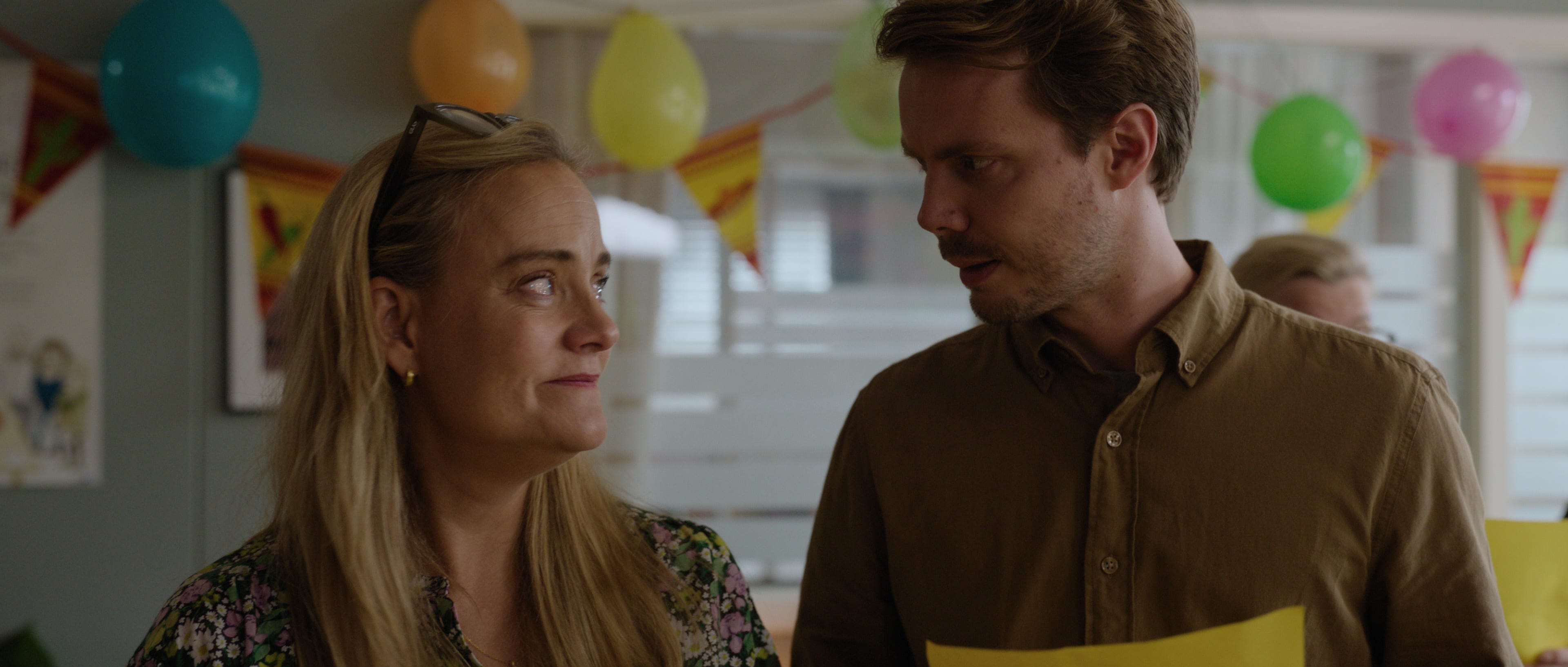 Gunnar Eiriksson som Bjørnar kommer tilbake i Pørnis liv, men kun på jobben. Det gjør likevel at hun må ta en titt i speilet.