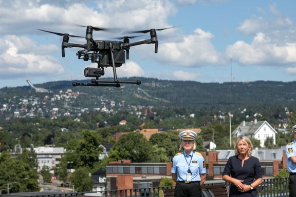 Politiets drone kan nå hvor som helst innenfor Ring 2 på to minutter. Se video.