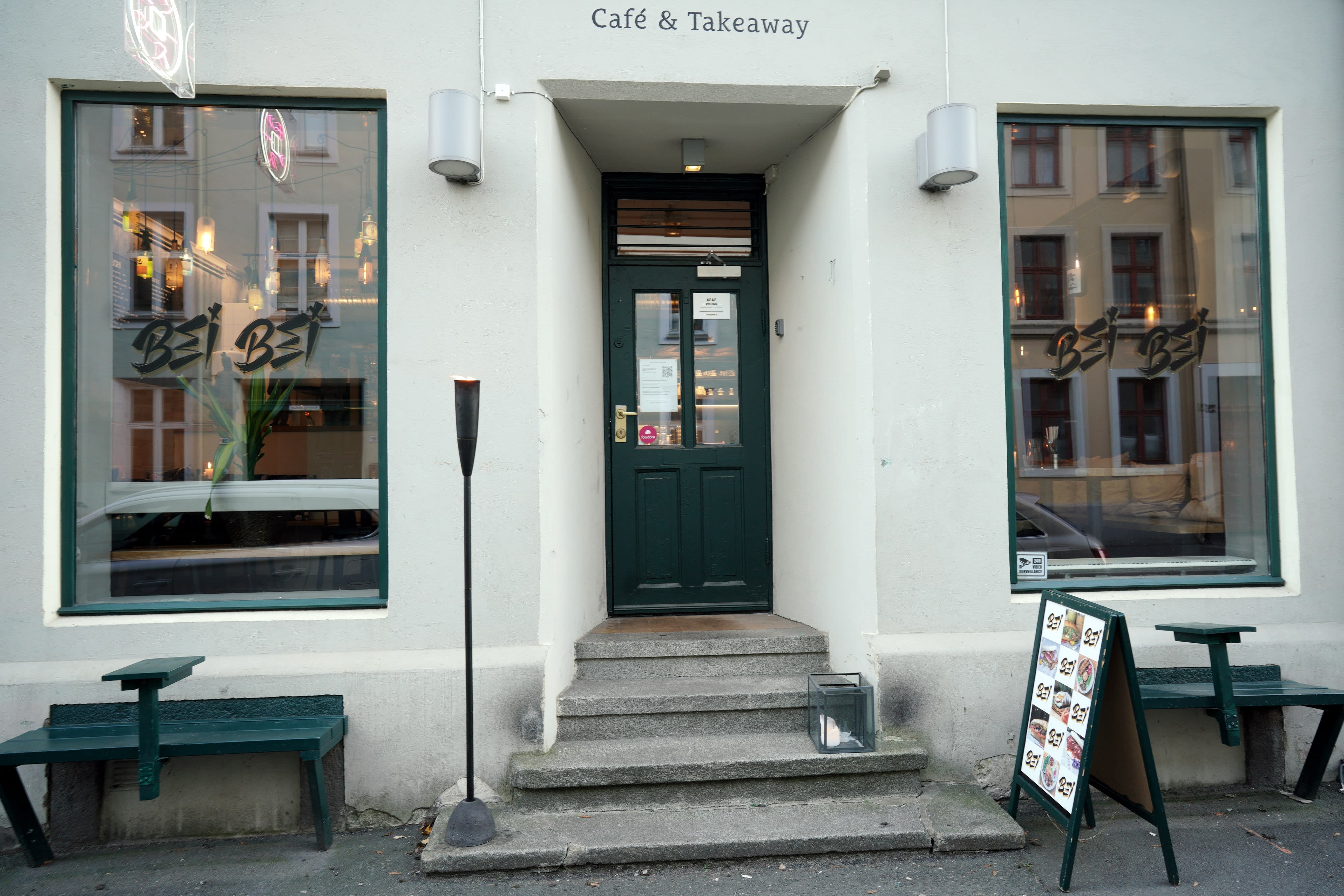 Inngang fra Korsgata