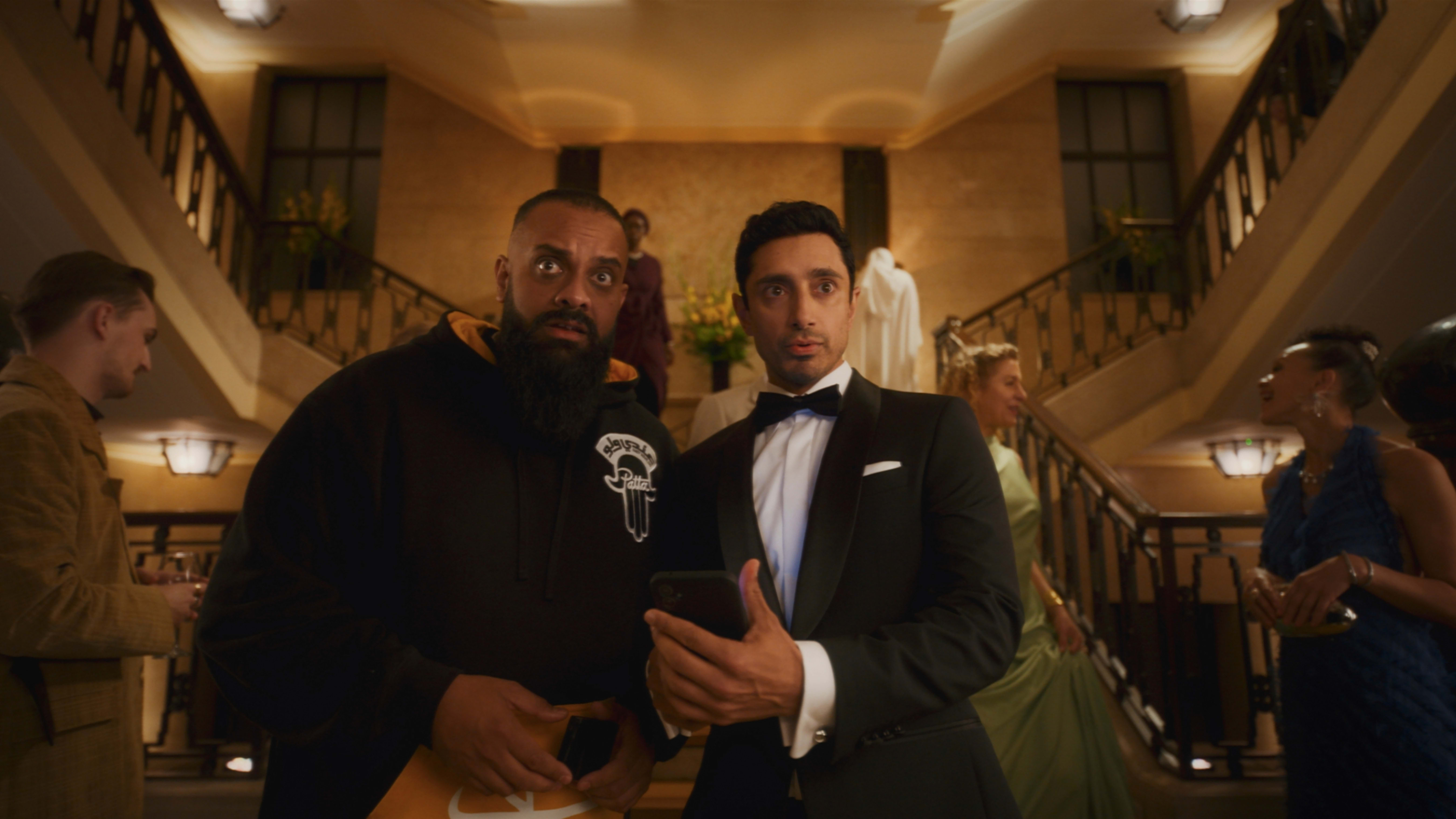 Guz Khan og Riz Ahmed.