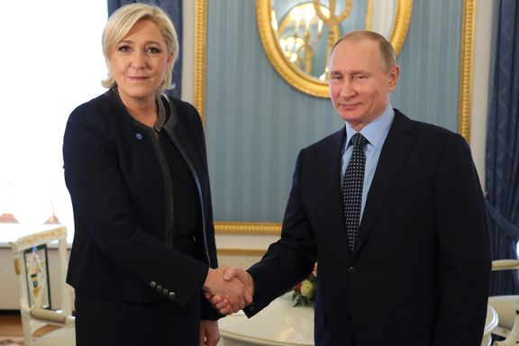 Slik prøver Putin å påvirke utfallet av det franske presidentvalget