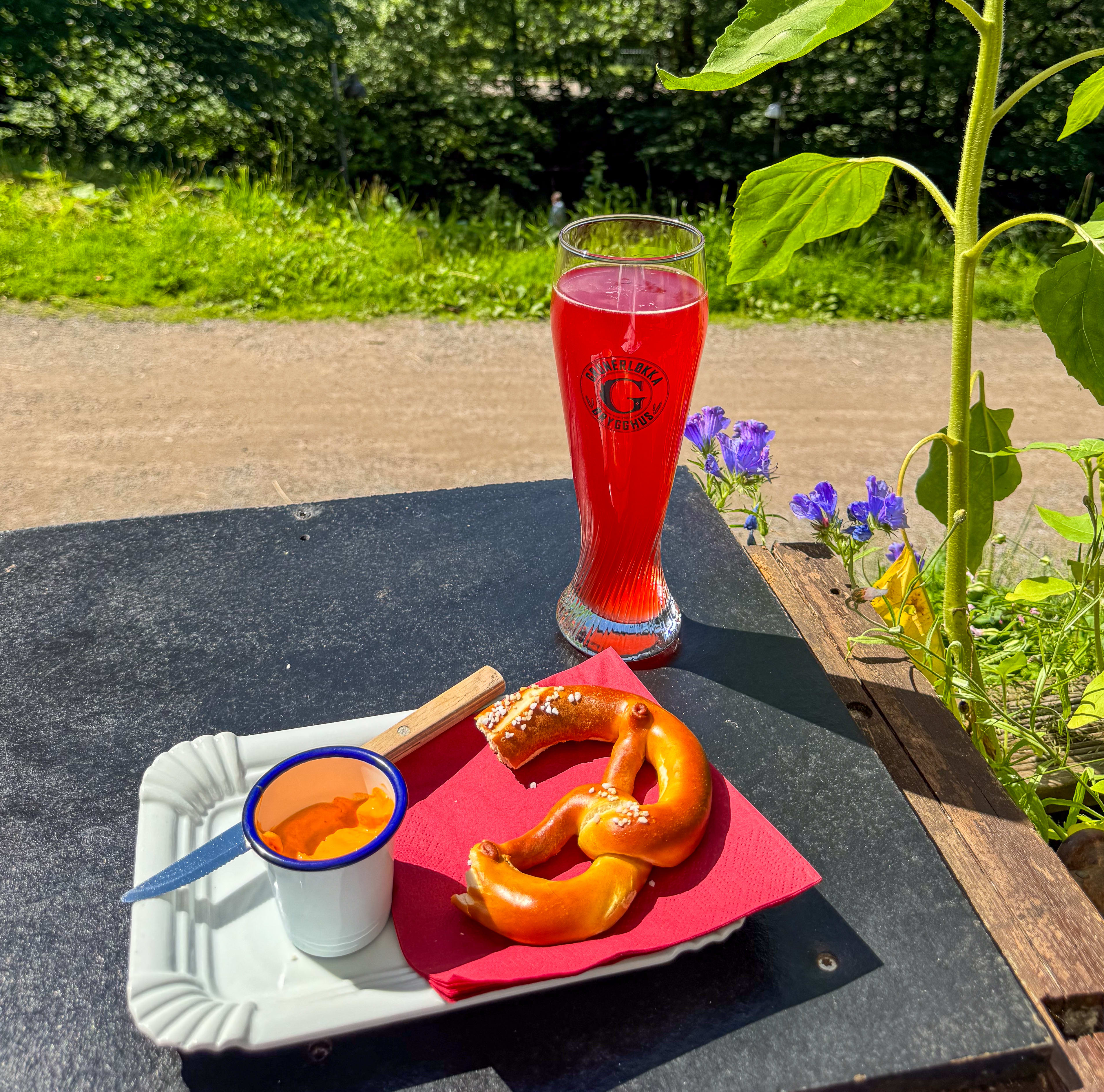 St. Pauli er kun åpent når solen skinner.