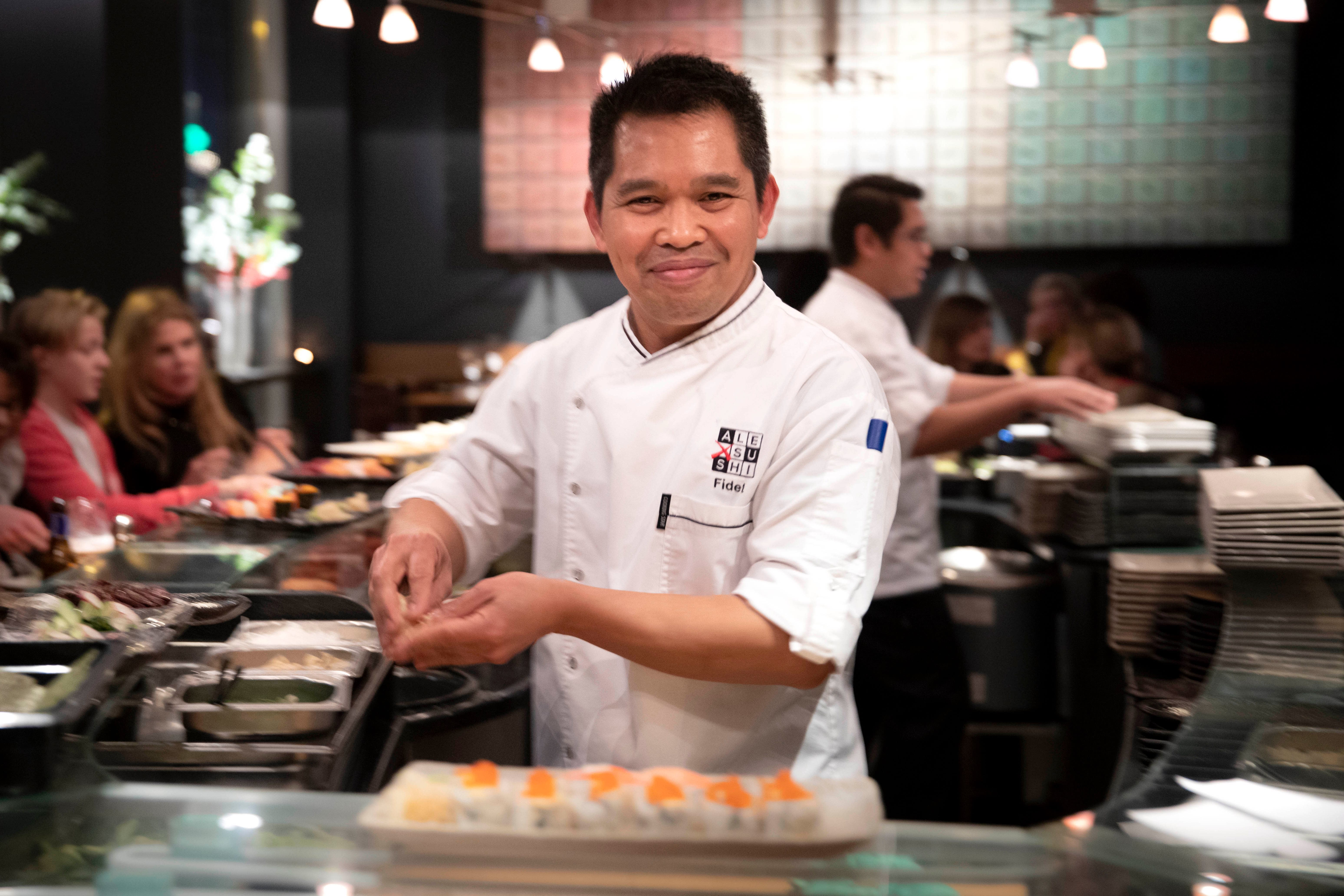Alex sushi er en stayer i Oslo. 