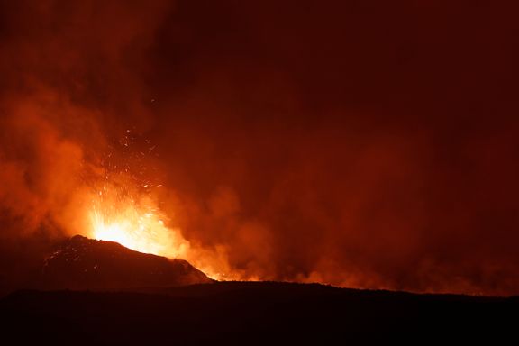 Glødende utbrudd fra Europas mest aktive vulkan