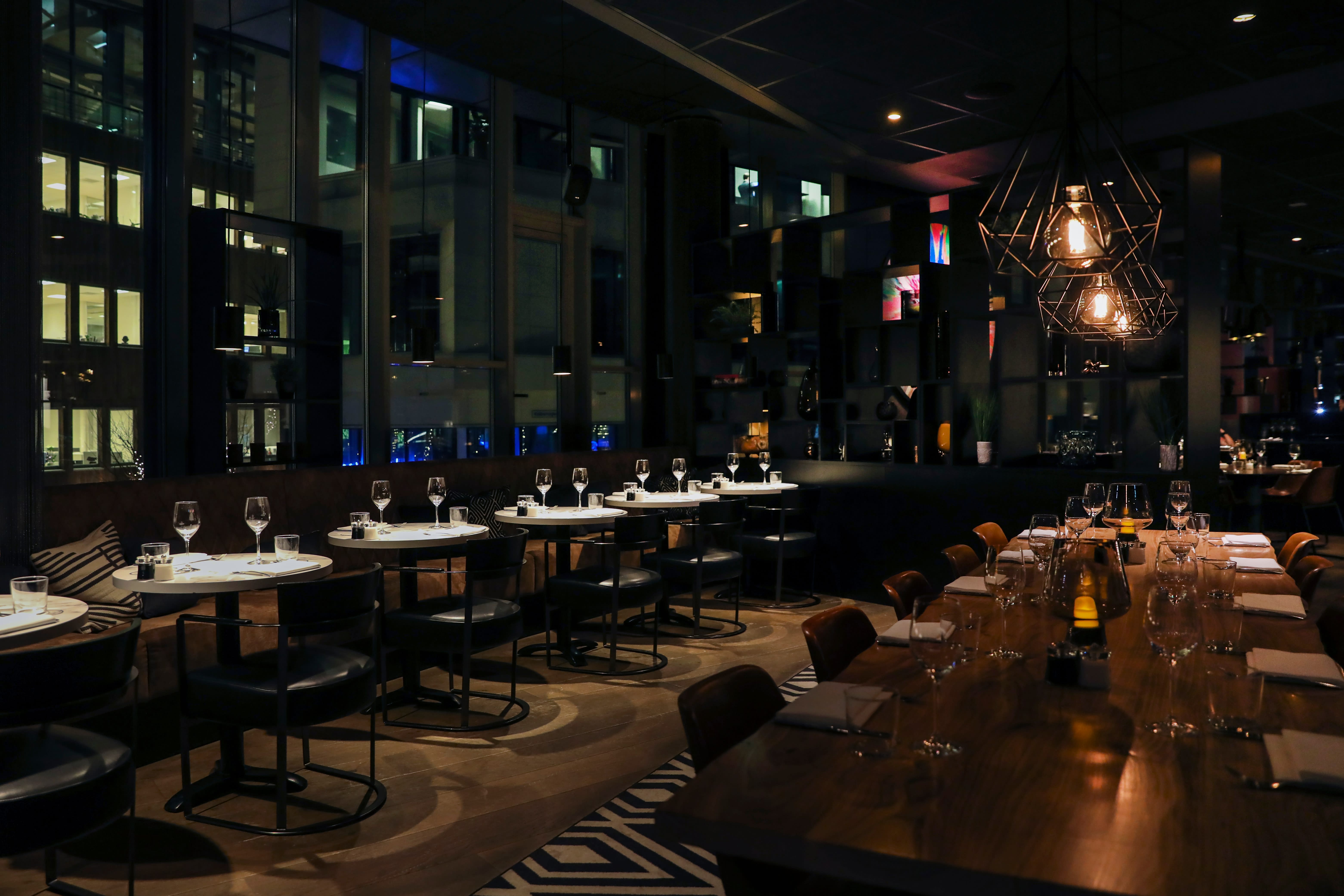 Man får følelsen av å være på en hotellrestaurant på Thief Foodbar.