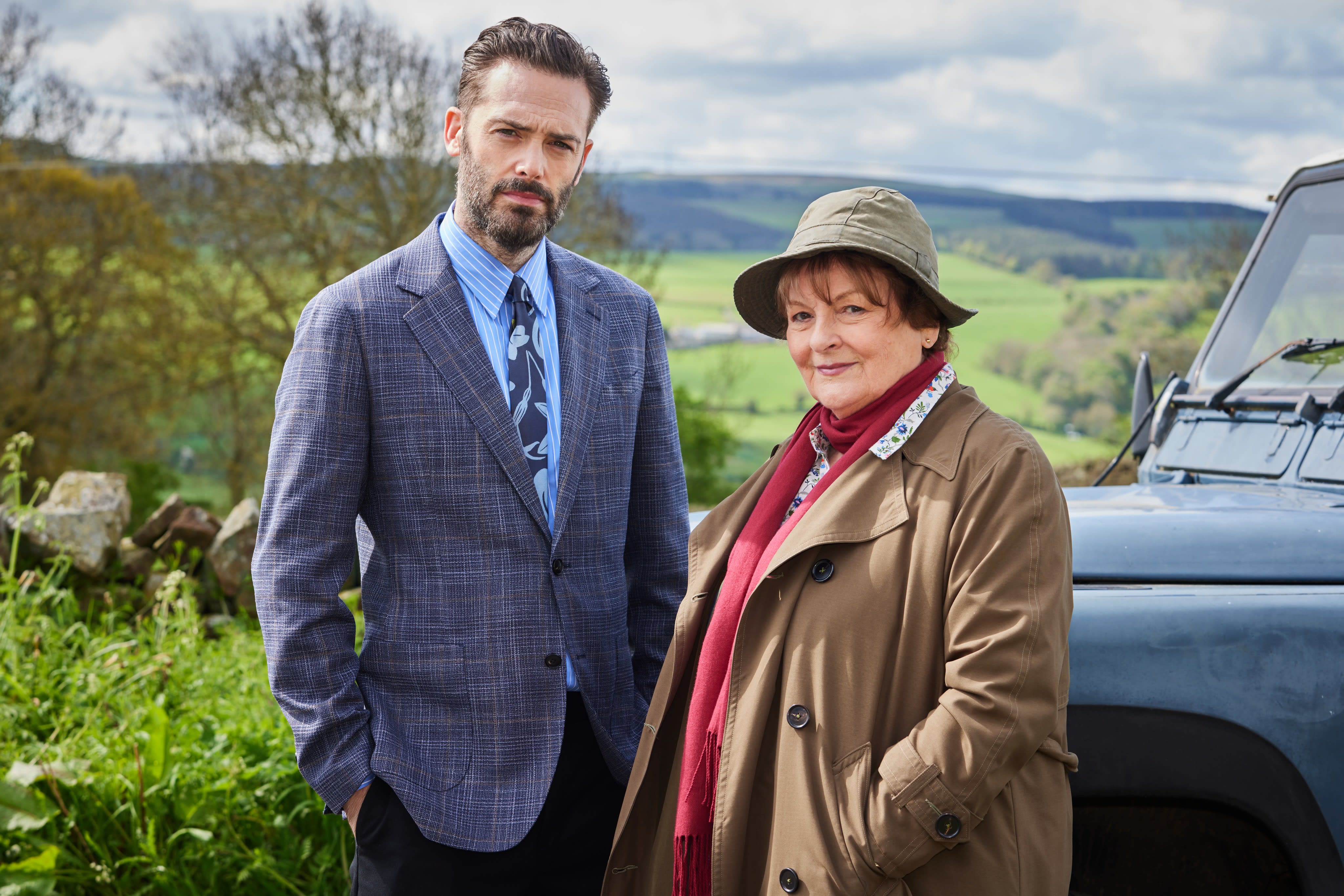 DI Joe Ashworth (David Leon) og DCI Vera Stanhope (Brenda Blethyn)