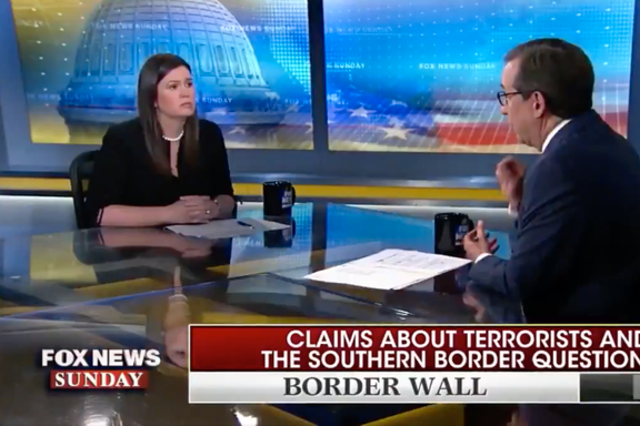 Da Trump-talskvinnen snakket usant om grensemuren, fikk Fox News-verten nok