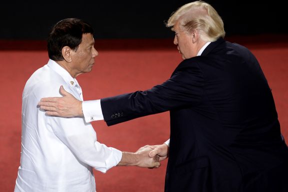 Trump om Duterte: – Vi har et storartet forhold. Dette har vært veldig vellykket.