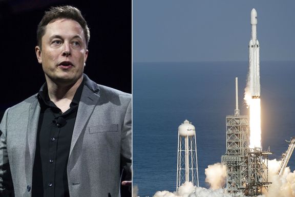 Nå sender Elon Musk norsk teknologi ut i verdensrommet 